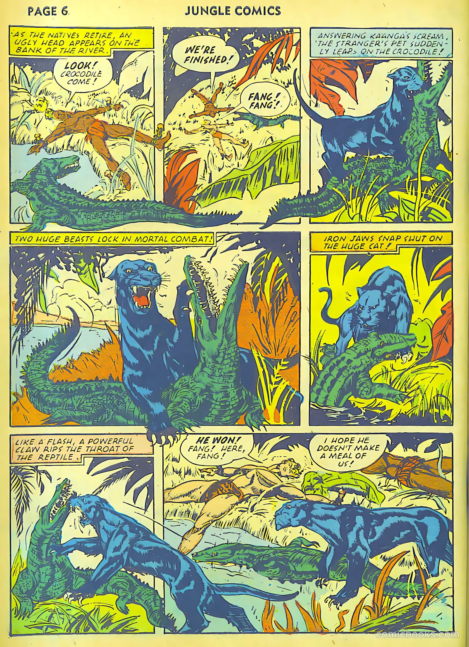 Jungle Comics #30 (1942) — page 8 of 68