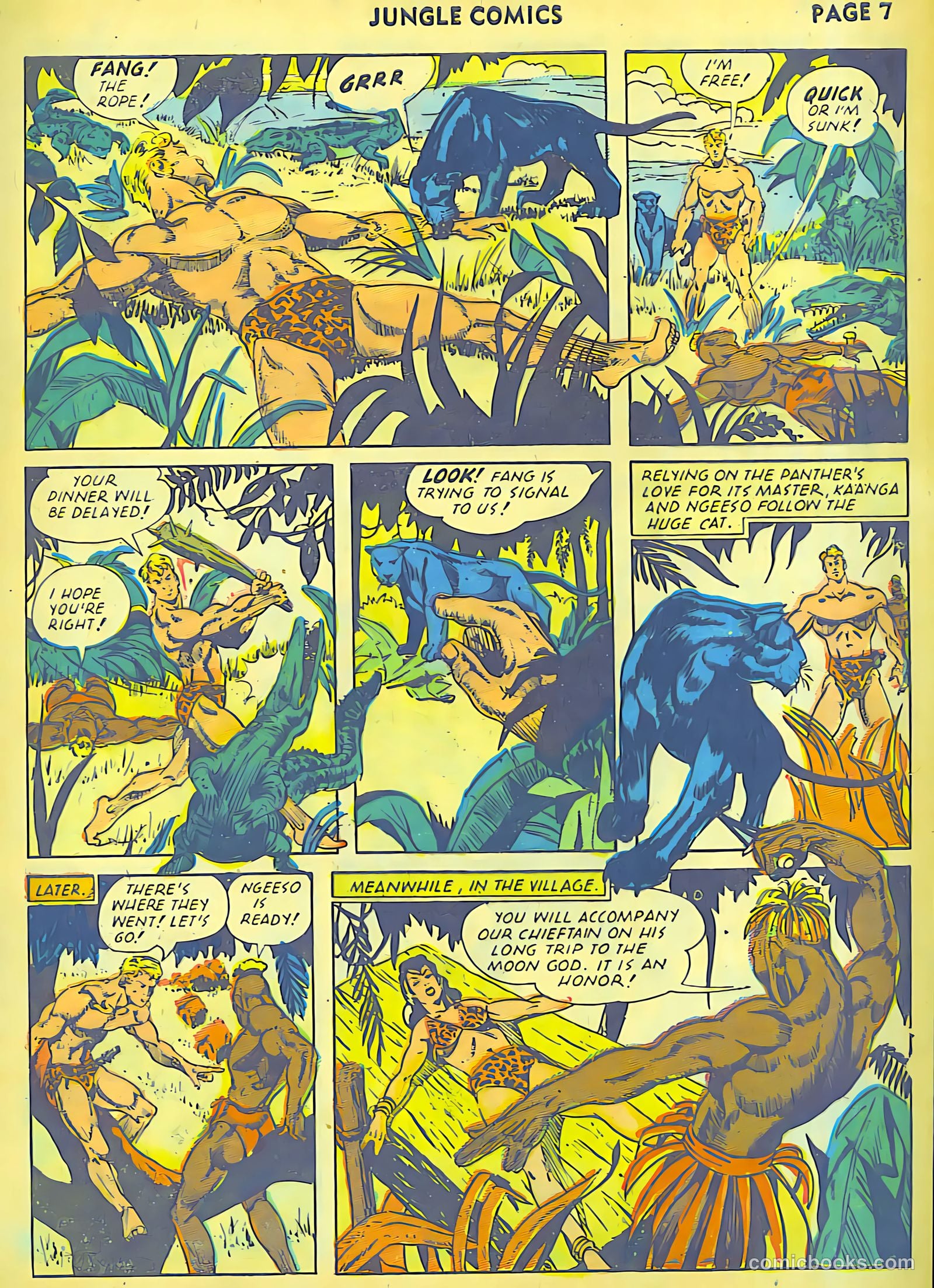 Jungle Comics #30 (1942) — page 9 of 68