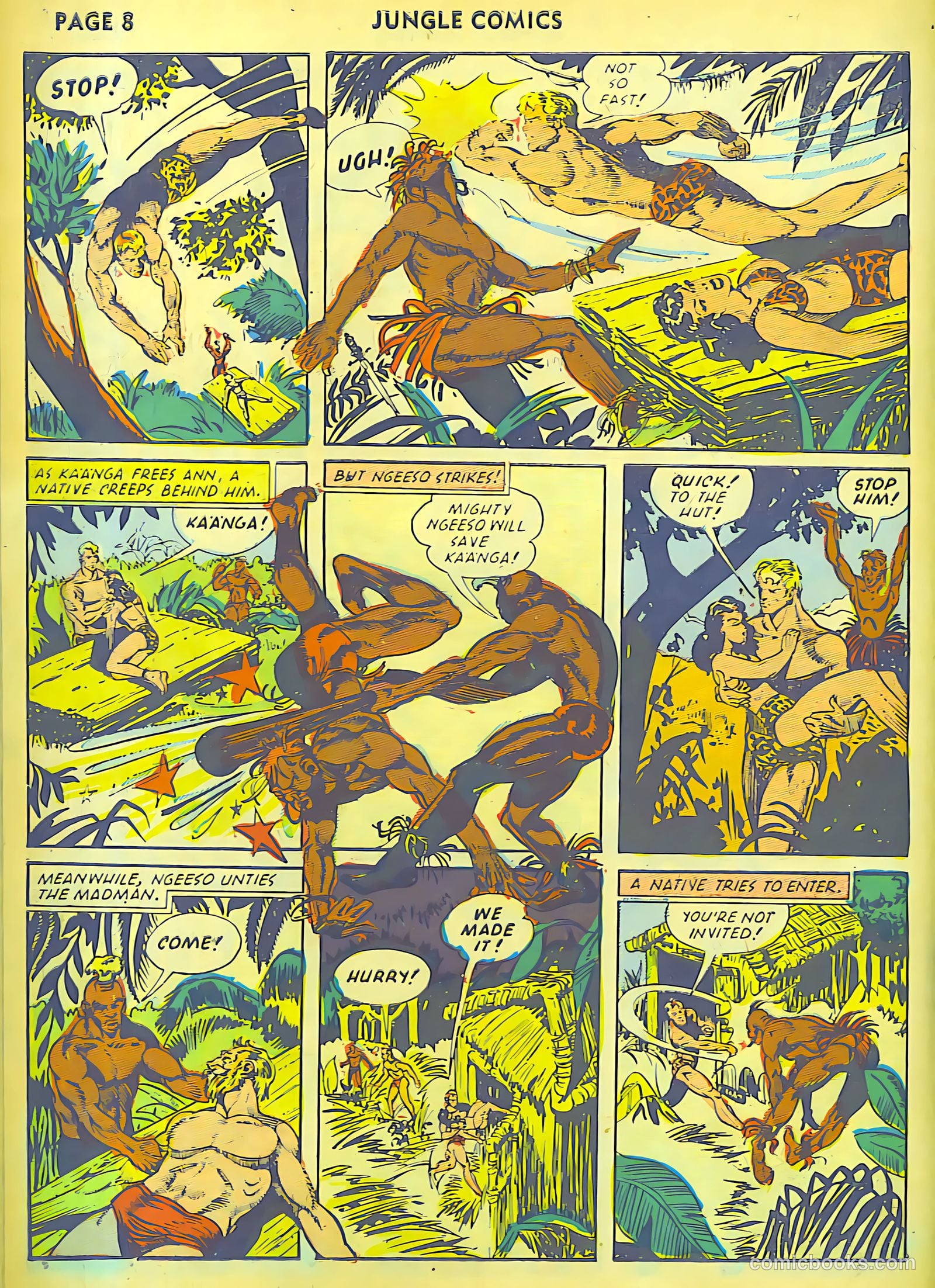 Jungle Comics #30 (1942) — page 10 of 68