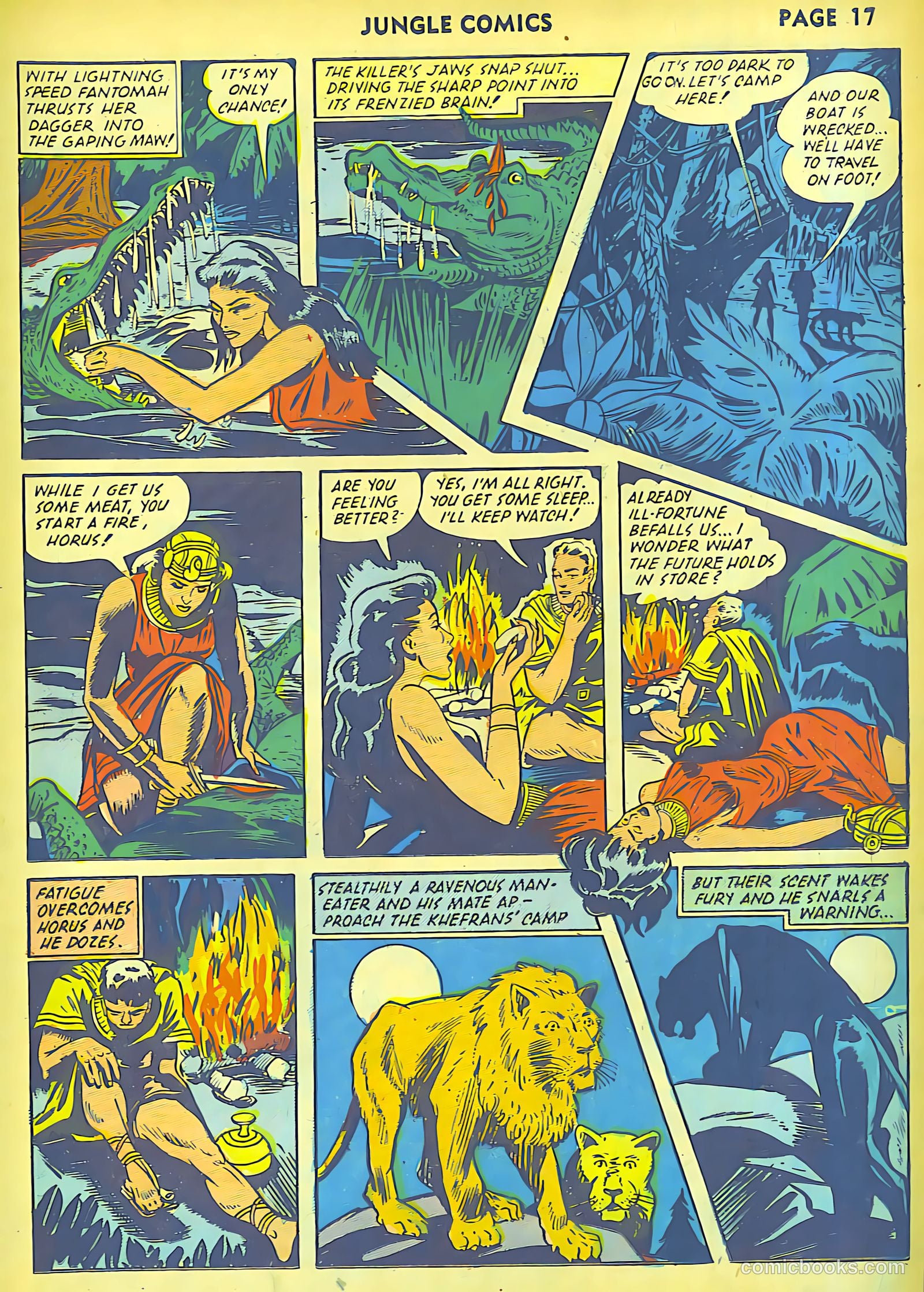 Jungle Comics #30 (1942) — page 19 of 68