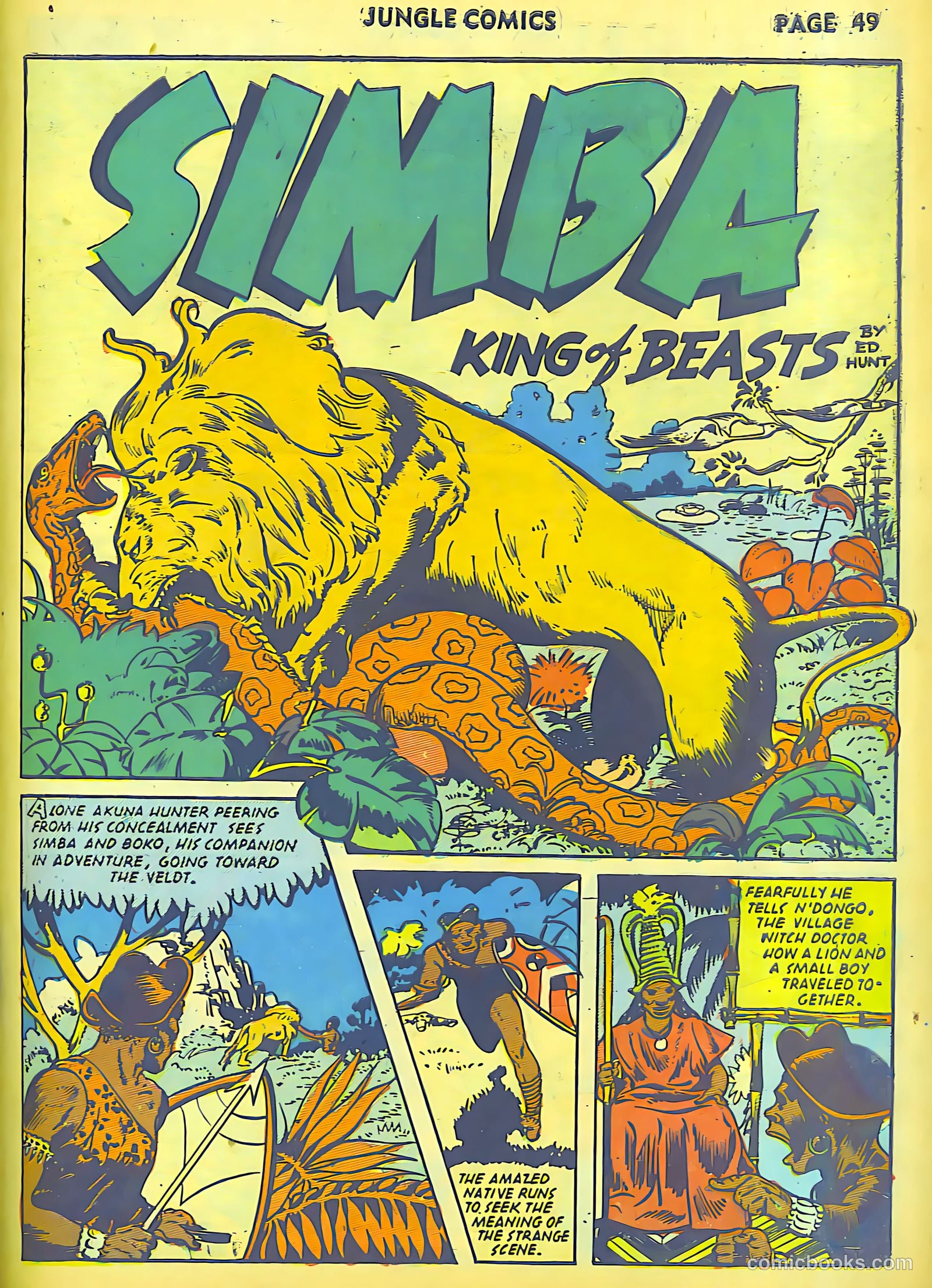 Jungle Comics #30 (1942) — page 51 of 68