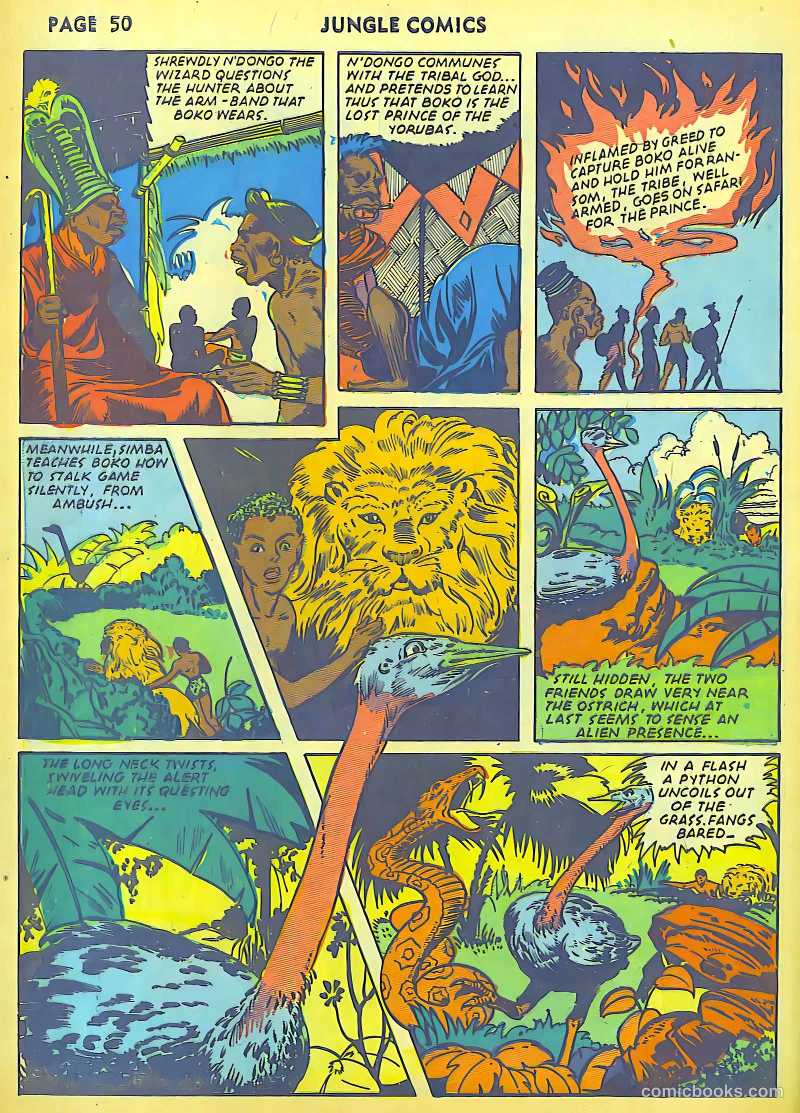 Jungle Comics #30 (1942) — page 52 of 68
