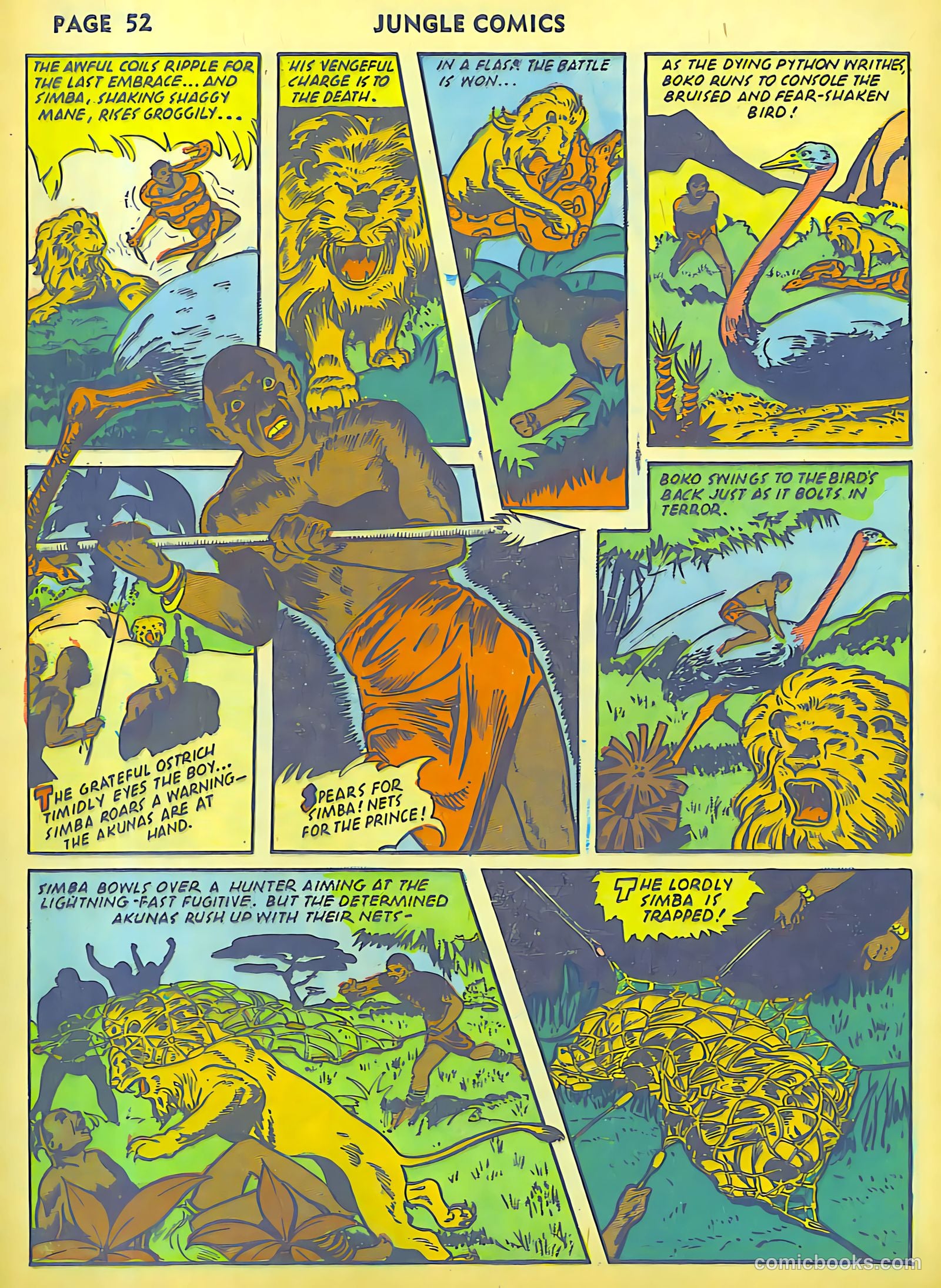 Jungle Comics #30 (1942) — page 54 of 68