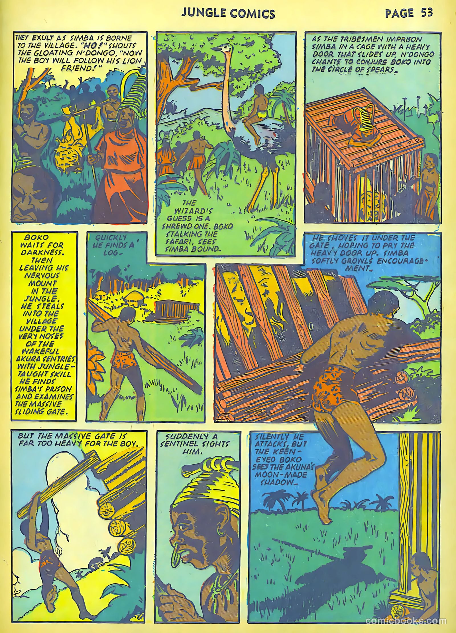 Jungle Comics #30 (1942) — page 55 of 68