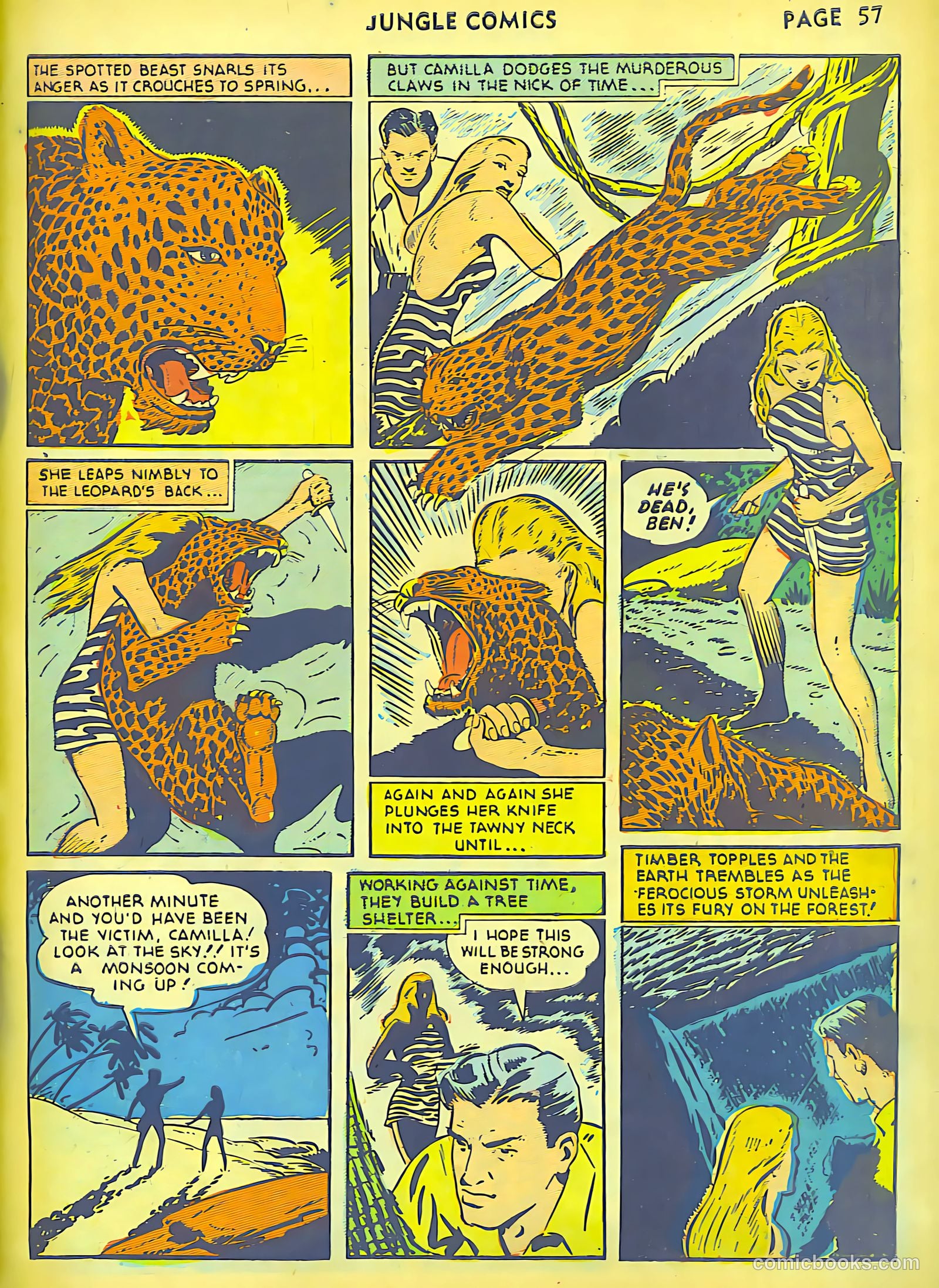 Jungle Comics #30 (1942) — page 59 of 68