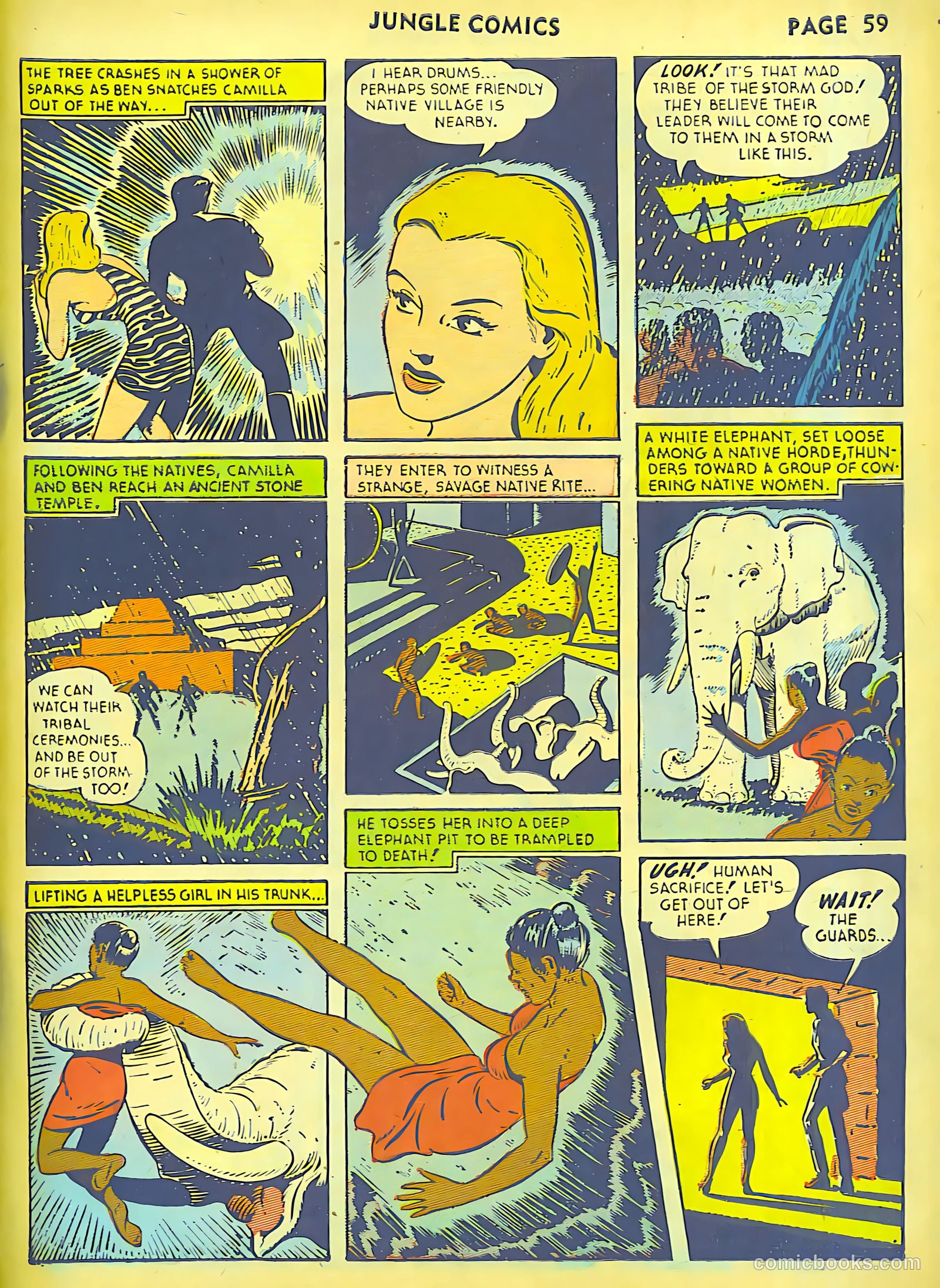 Jungle Comics #30 (1942) — page 61 of 68