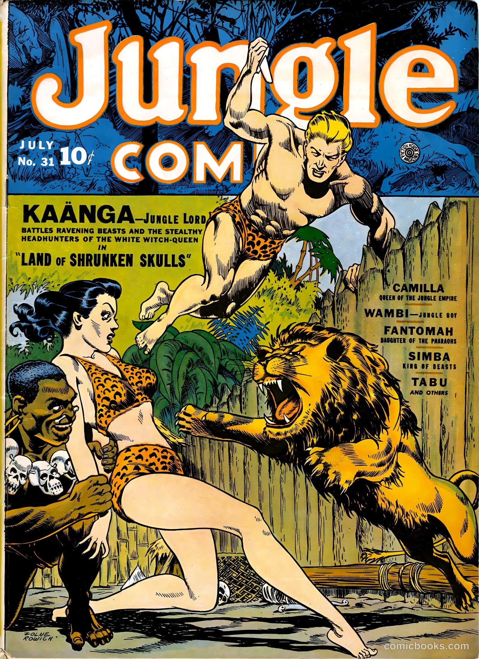 Jungle Comics #31 (1942) — page 2 of 69