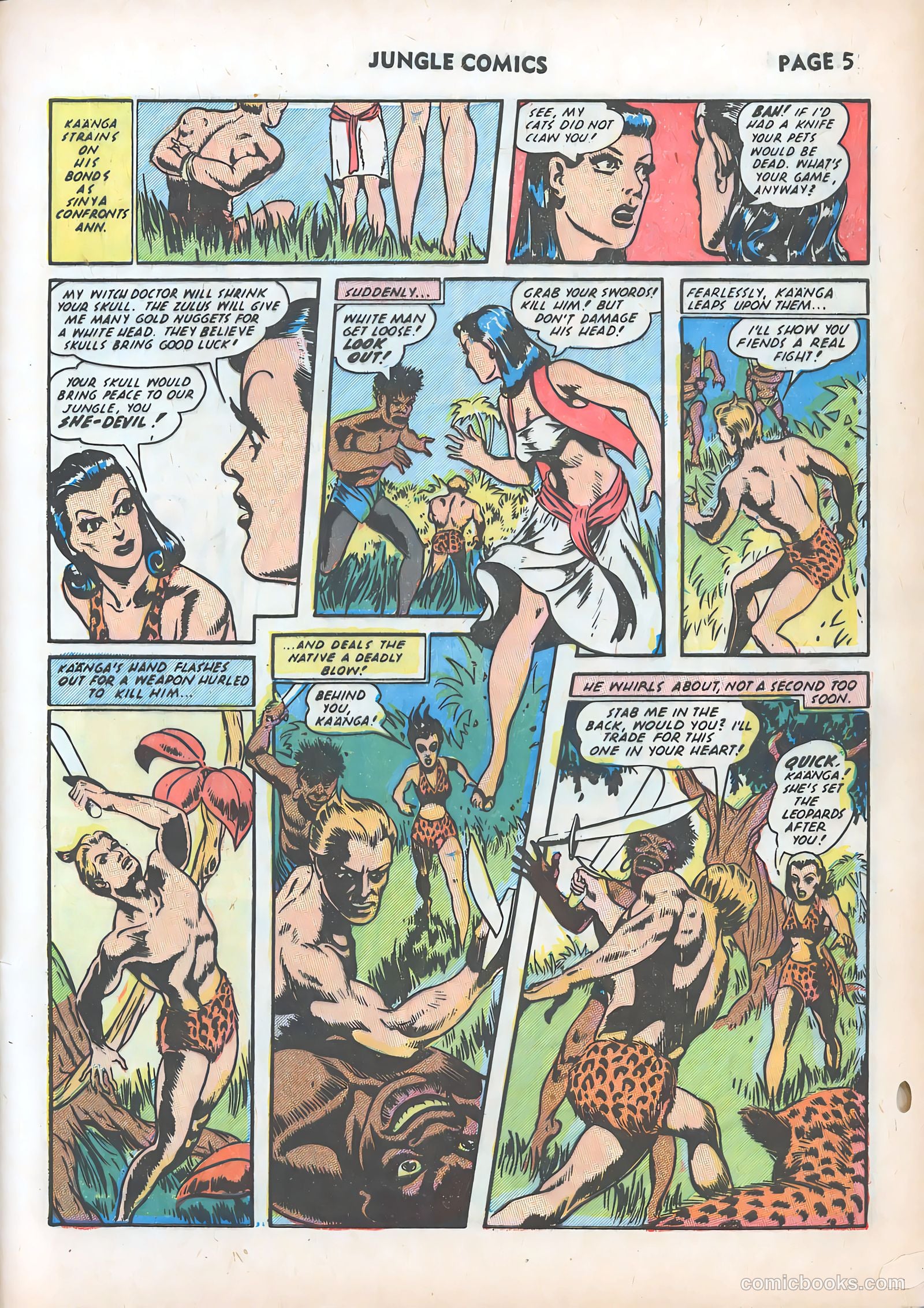 Jungle Comics #31 (1942) — page 8 of 69