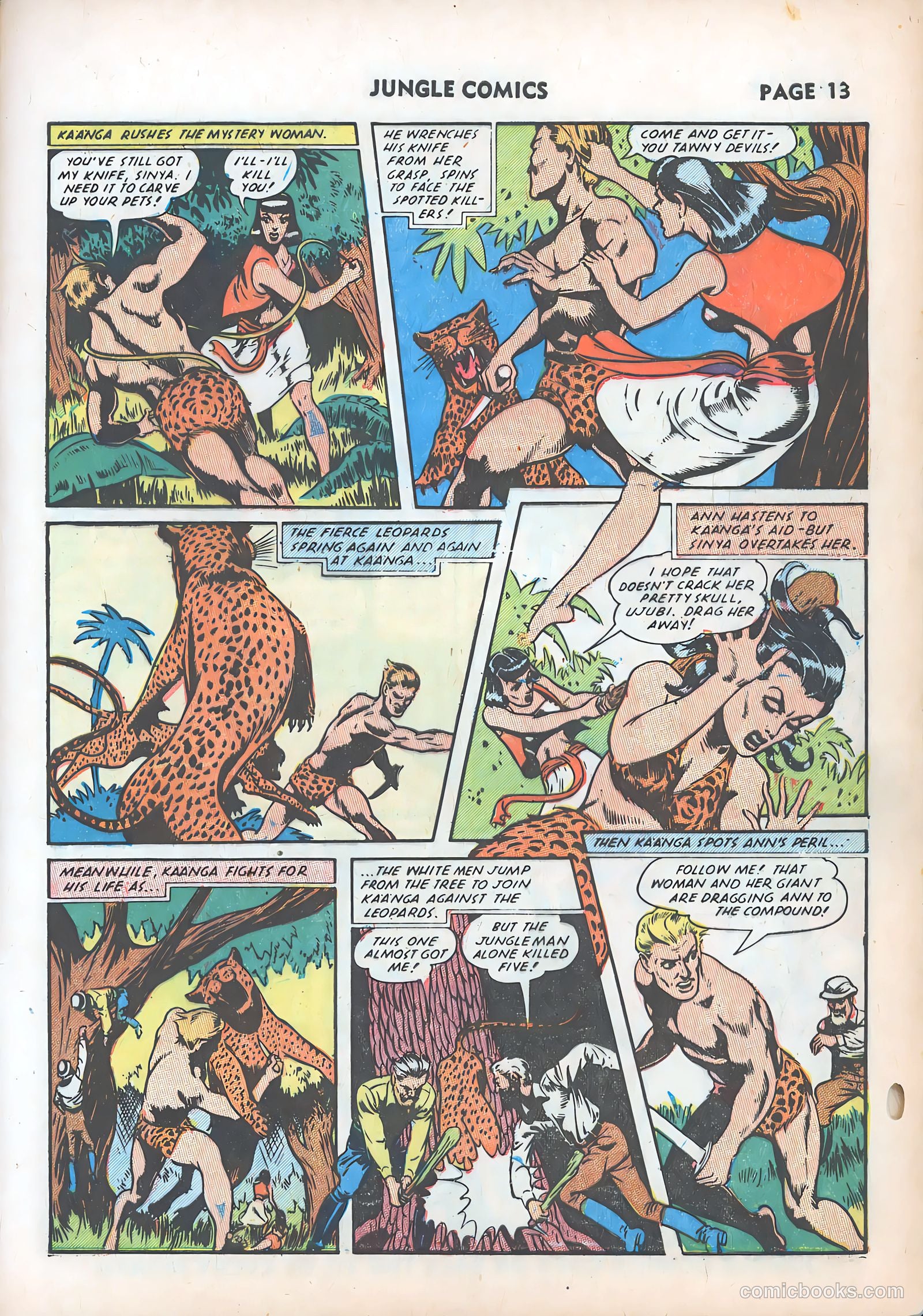 Jungle Comics #31 (1942) — page 16 of 69