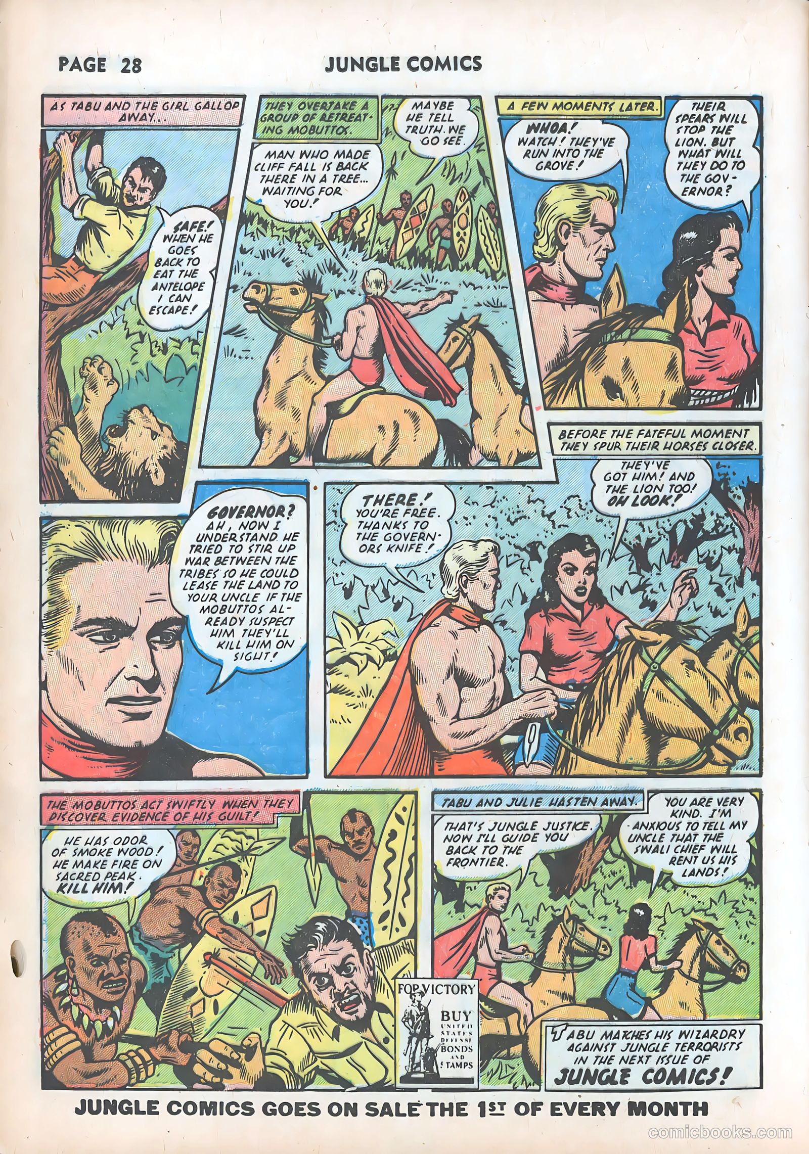 Jungle Comics #31 (1942) — page 31 of 69