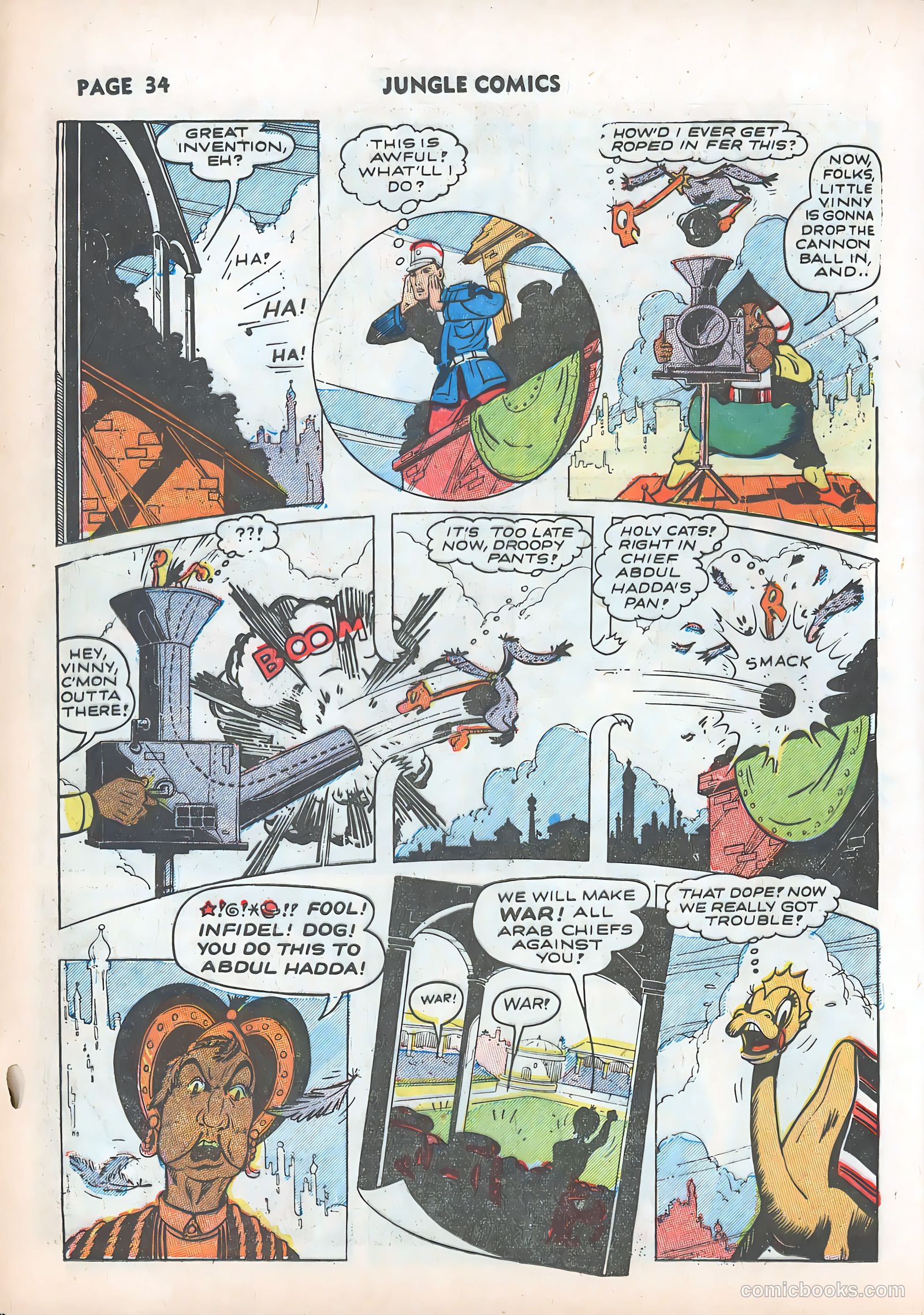 Jungle Comics #31 (1942) — page 37 of 69