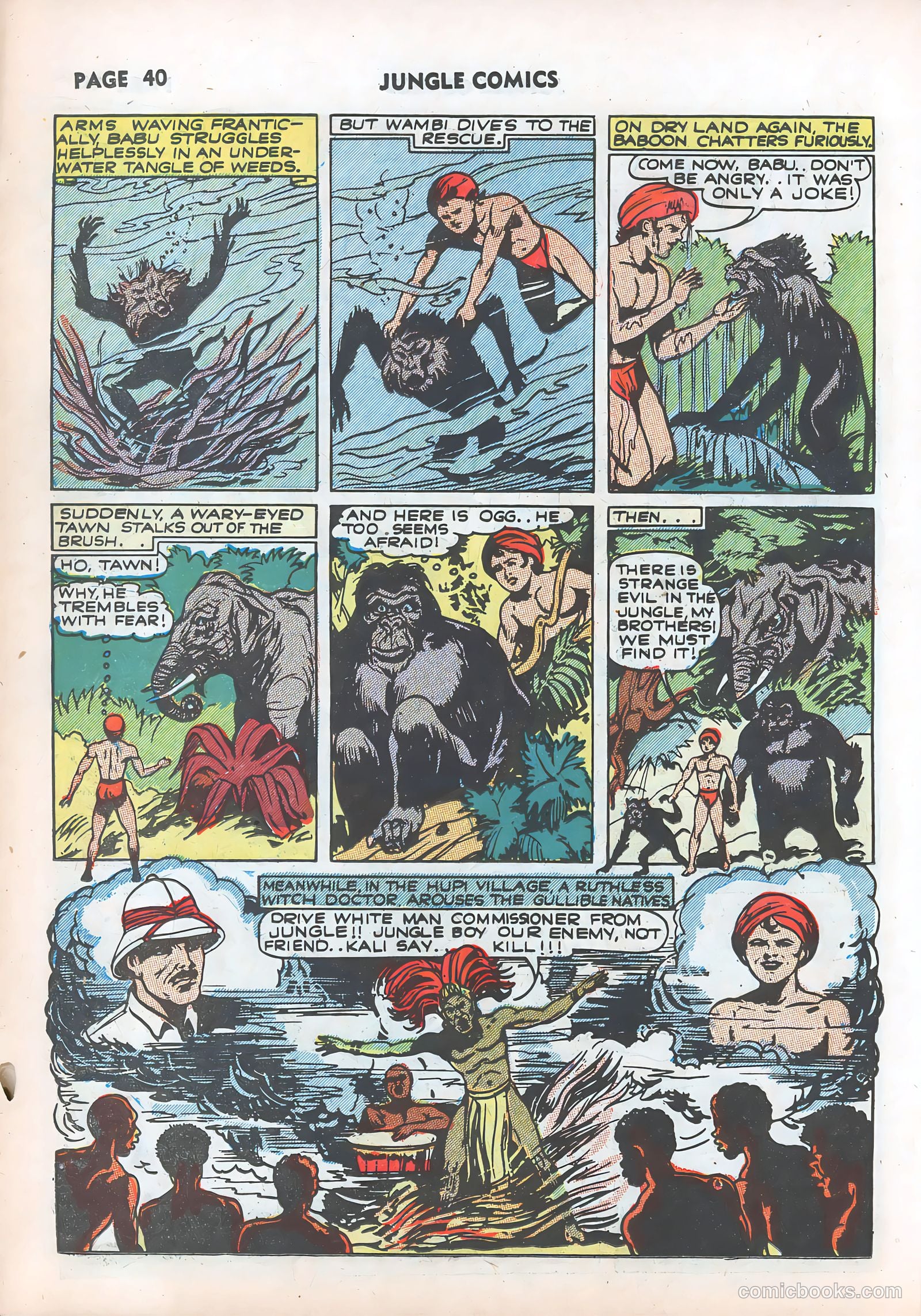 Jungle Comics #31 (1942) — page 43 of 69
