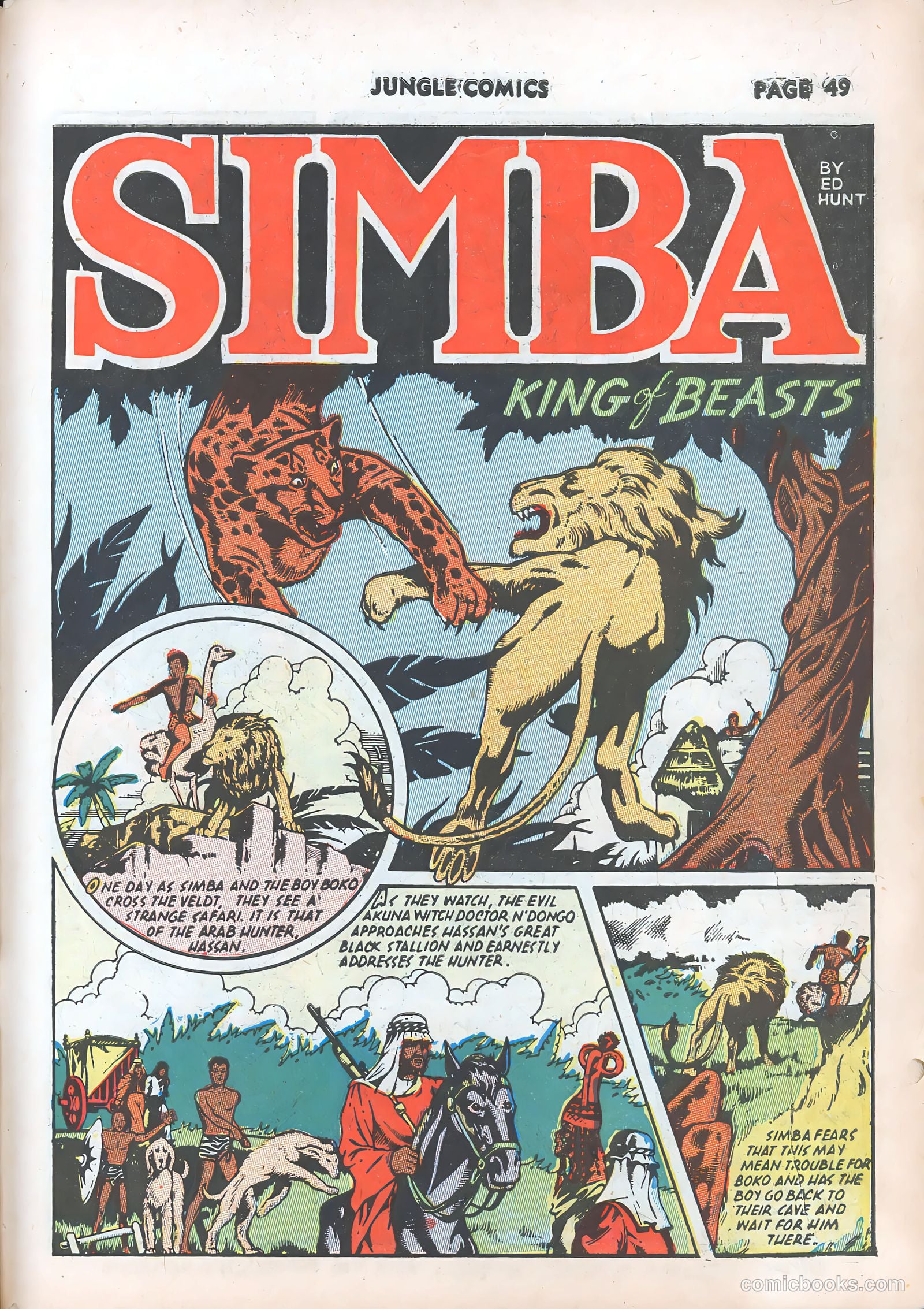 Jungle Comics #31 (1942) — page 52 of 69