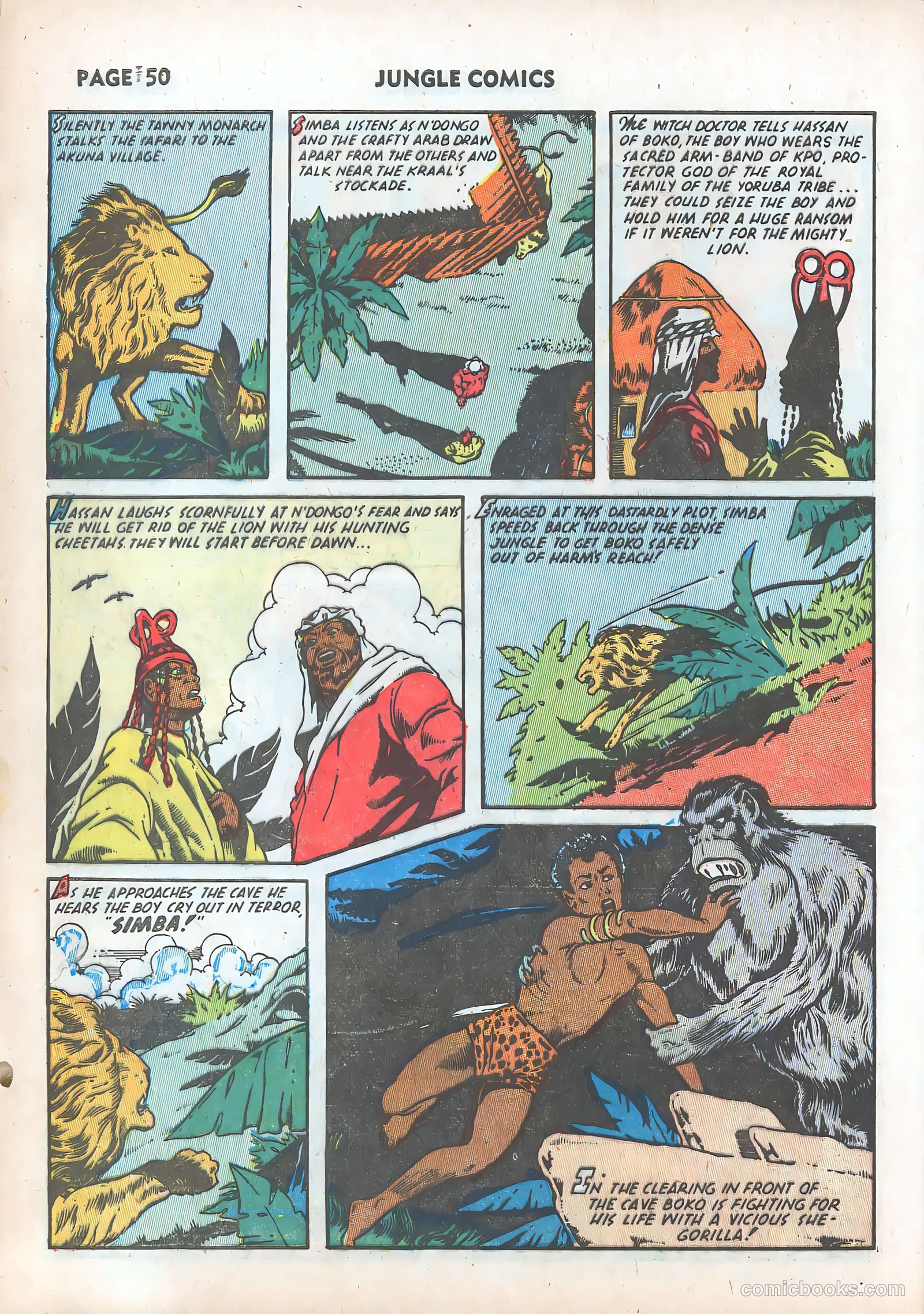 Jungle Comics #31 (1942) — page 53 of 69