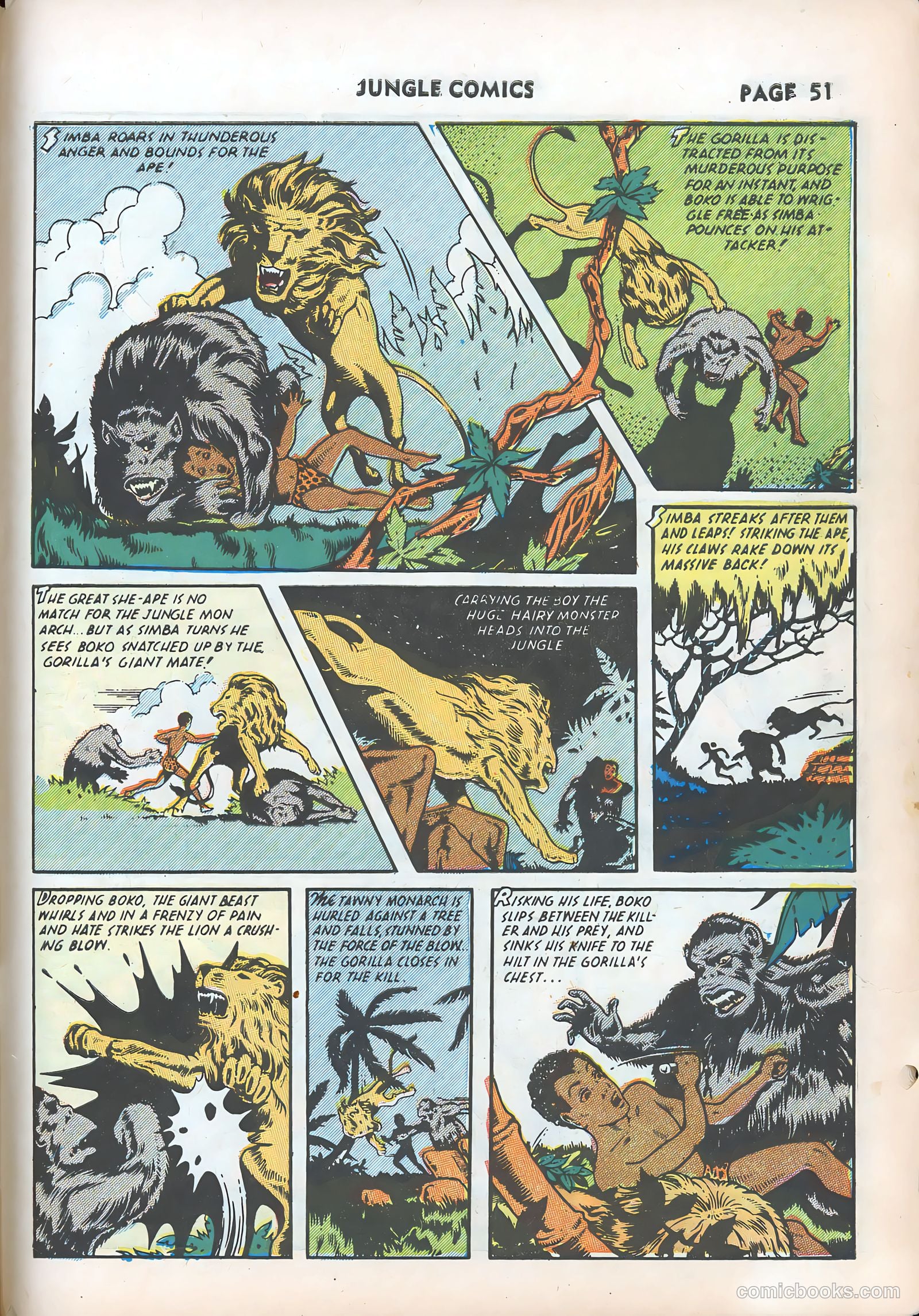 Jungle Comics #31 (1942) — page 54 of 69