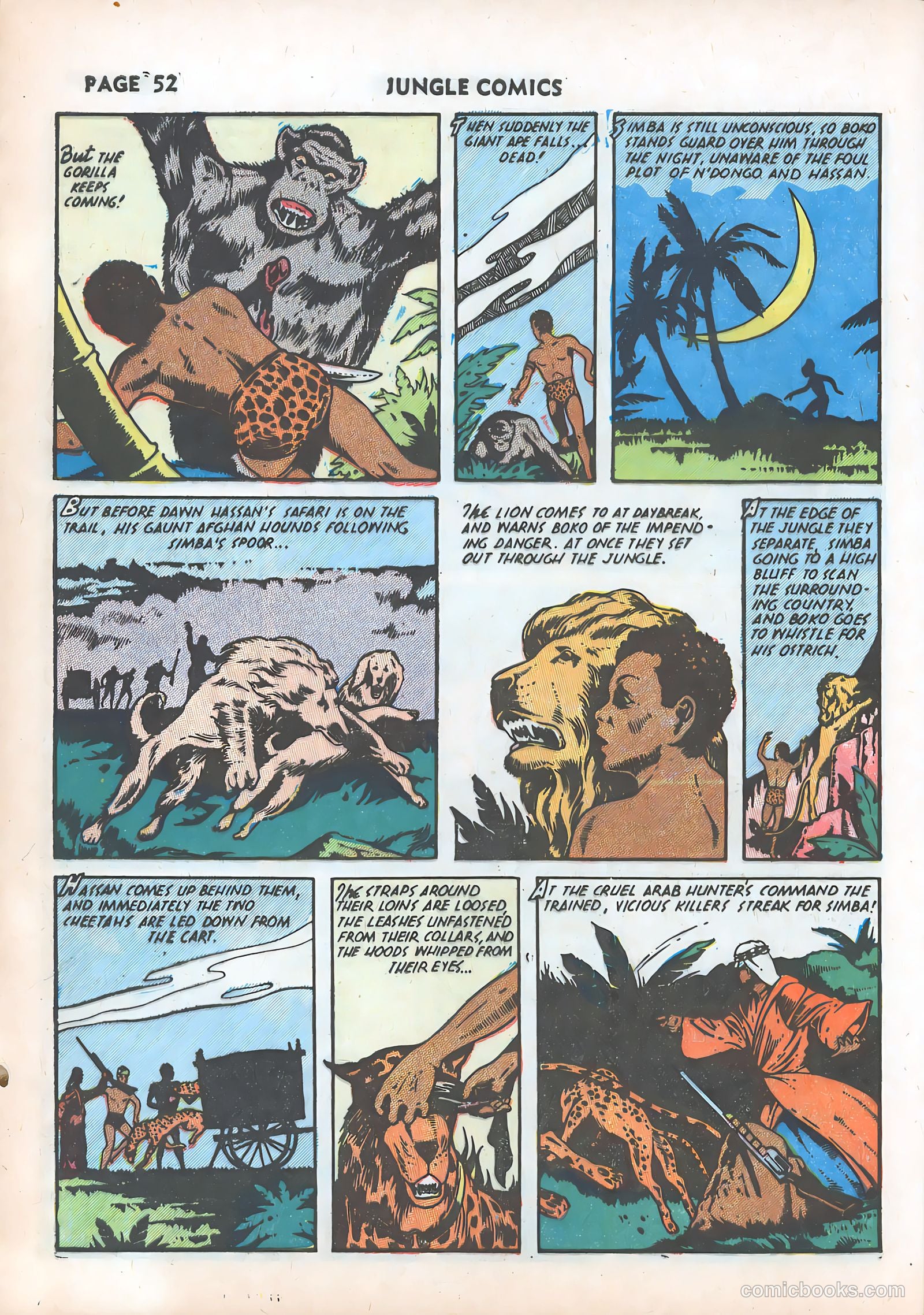 Jungle Comics #31 (1942) — page 55 of 69