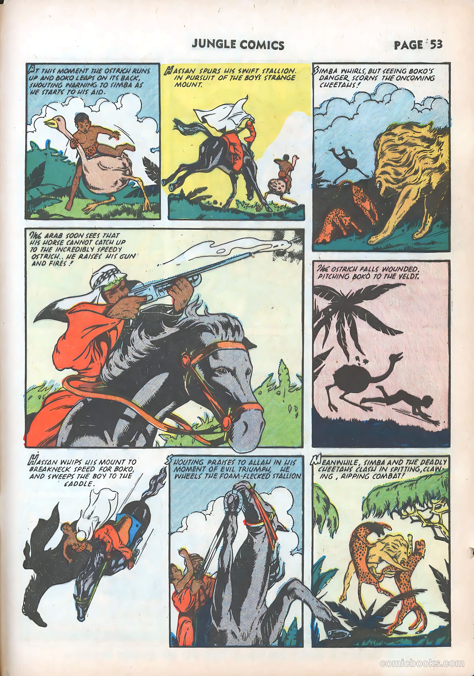 Jungle Comics #31 (1942) — page 56 of 69