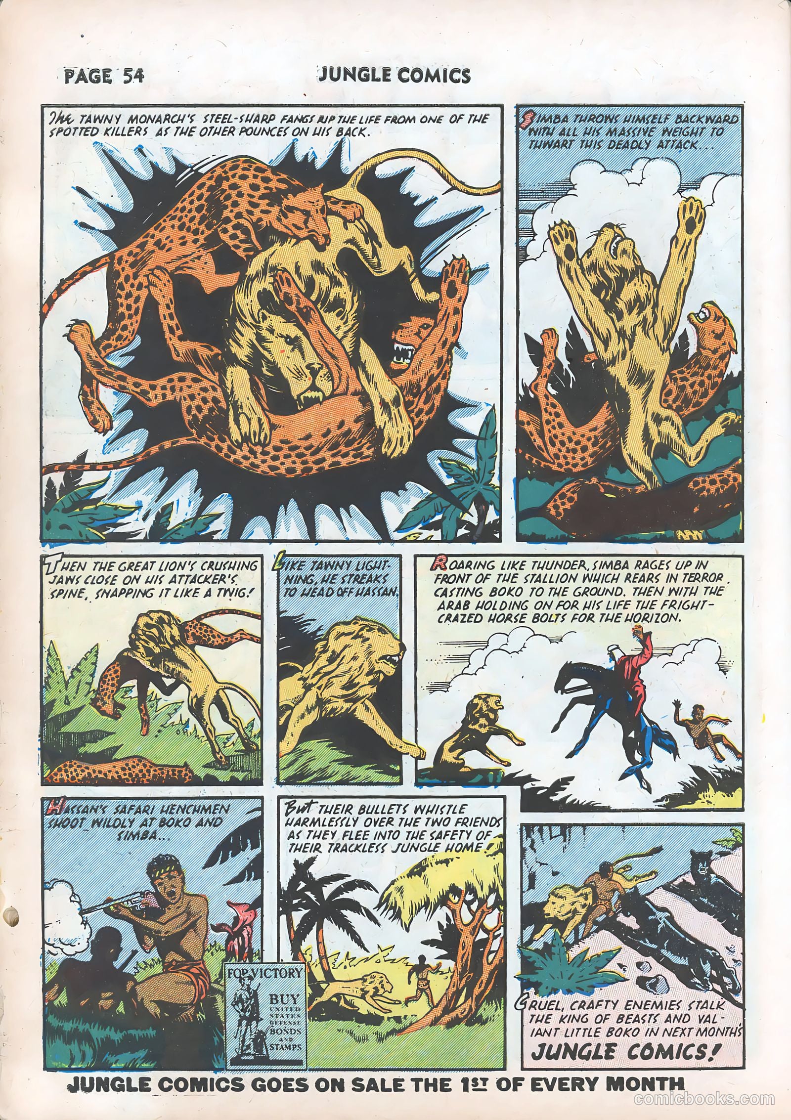 Jungle Comics #31 (1942) — page 57 of 69