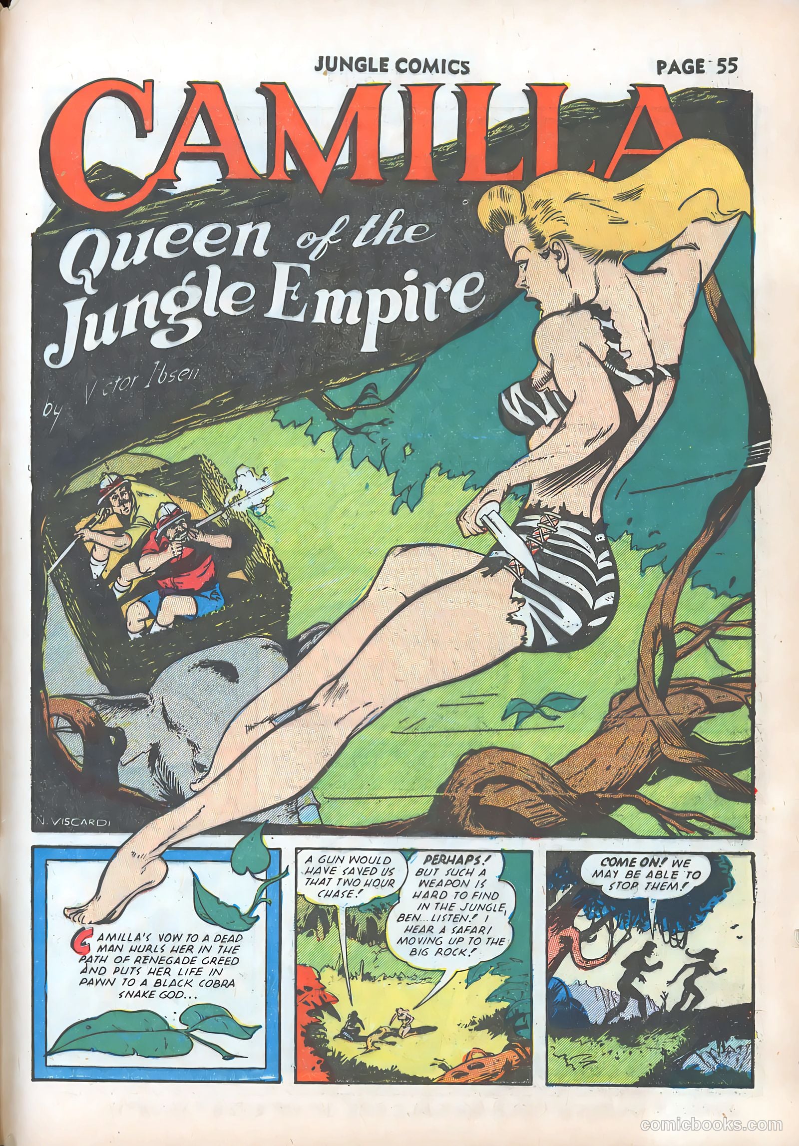Jungle Comics #31 (1942) — page 58 of 69
