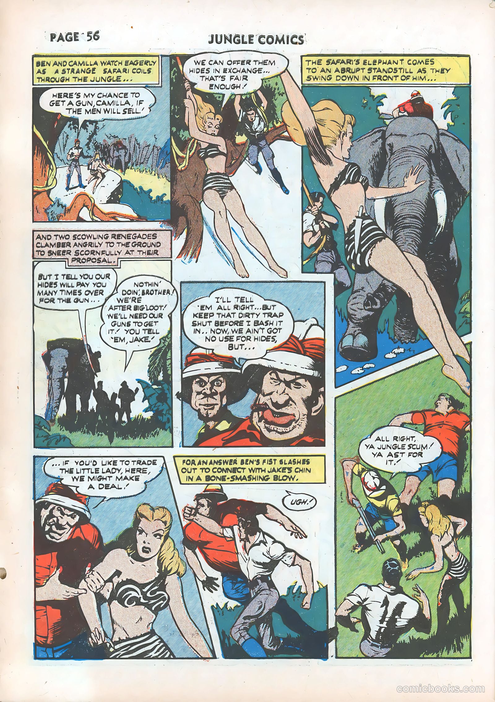 Jungle Comics #31 (1942) — page 59 of 69