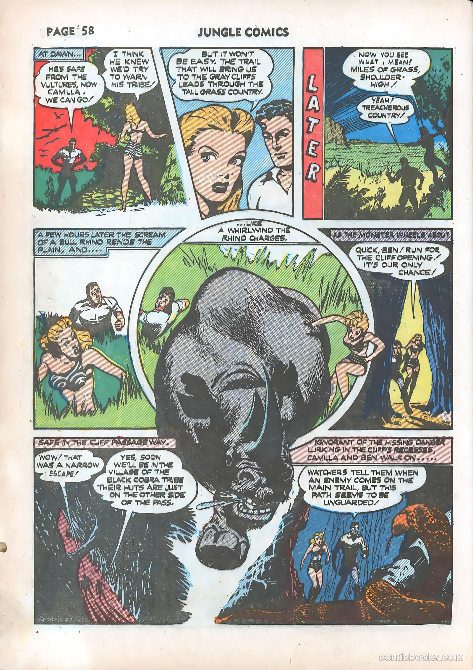 Jungle Comics #31 (1942) — page 61 of 69