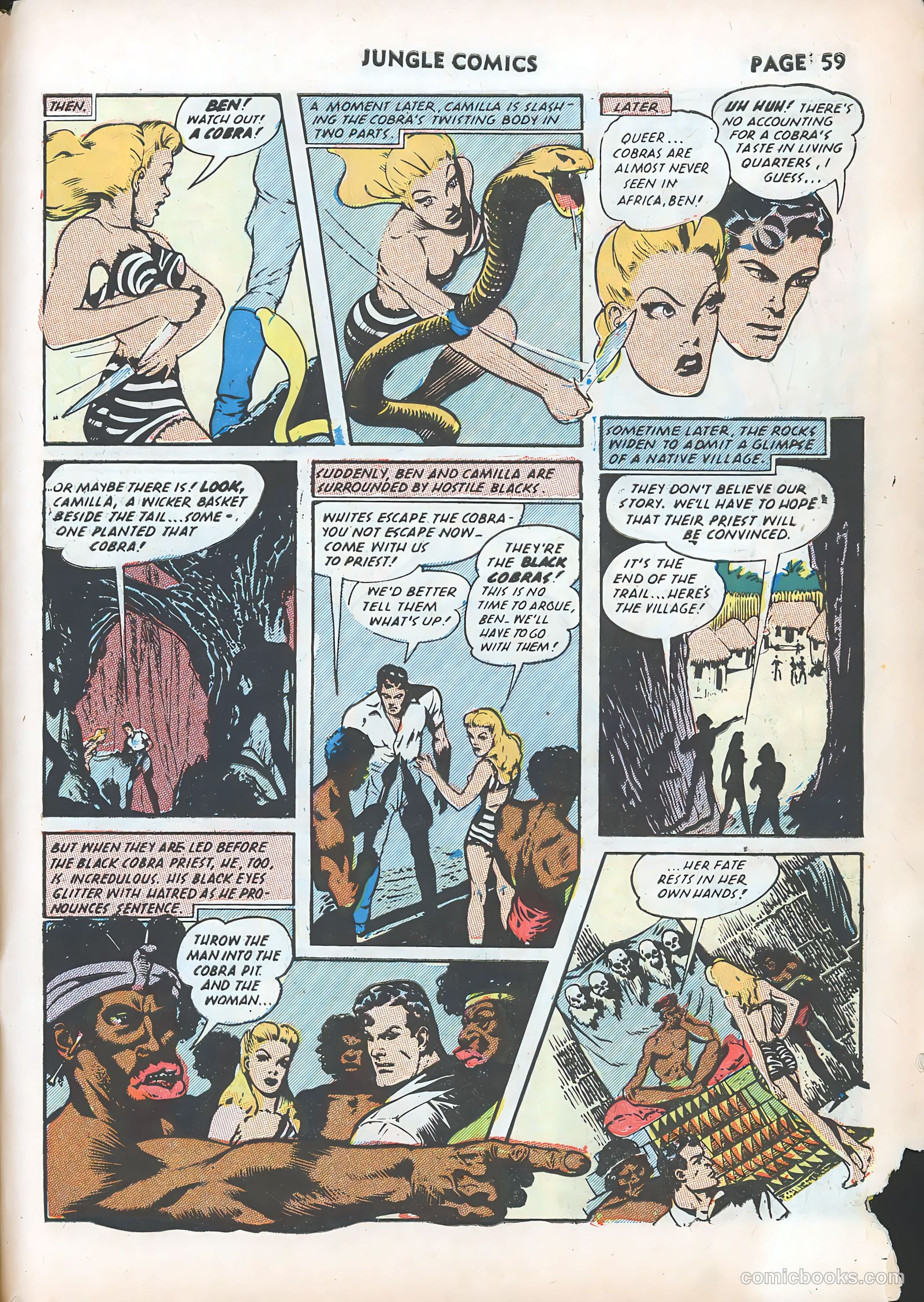 Jungle Comics #31 (1942) — page 62 of 69