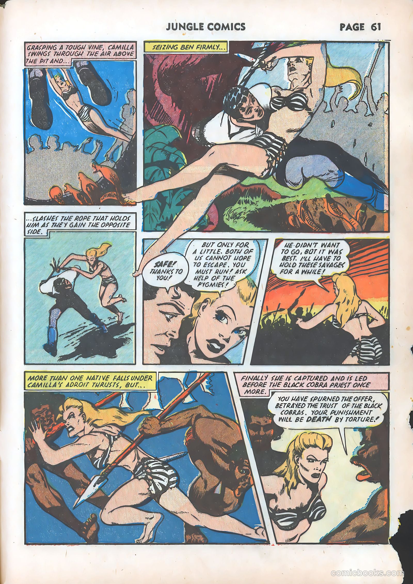 Jungle Comics #31 (1942) — page 64 of 69