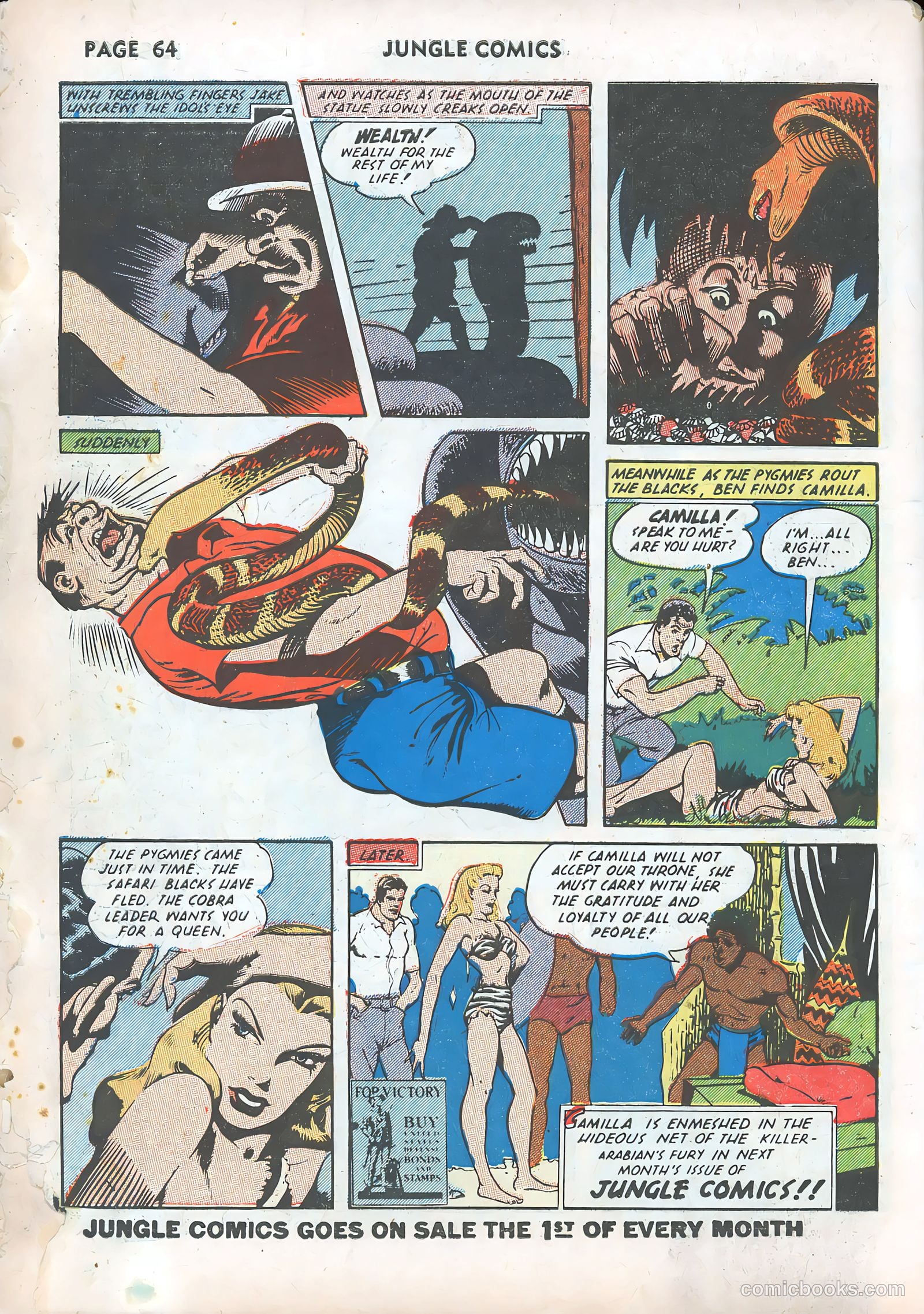 Jungle Comics #31 (1942) — page 67 of 69