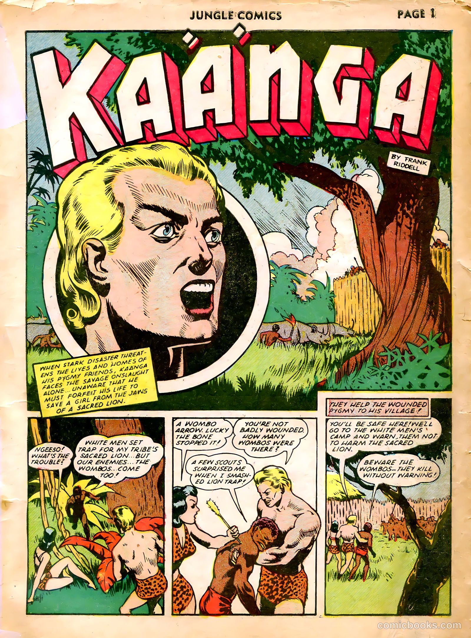 Jungle Comics #32 (1942) — page 4 of 69