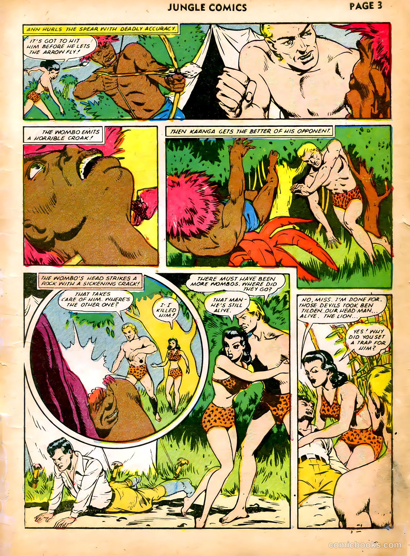 Jungle Comics #32 (1942) — page 6 of 69