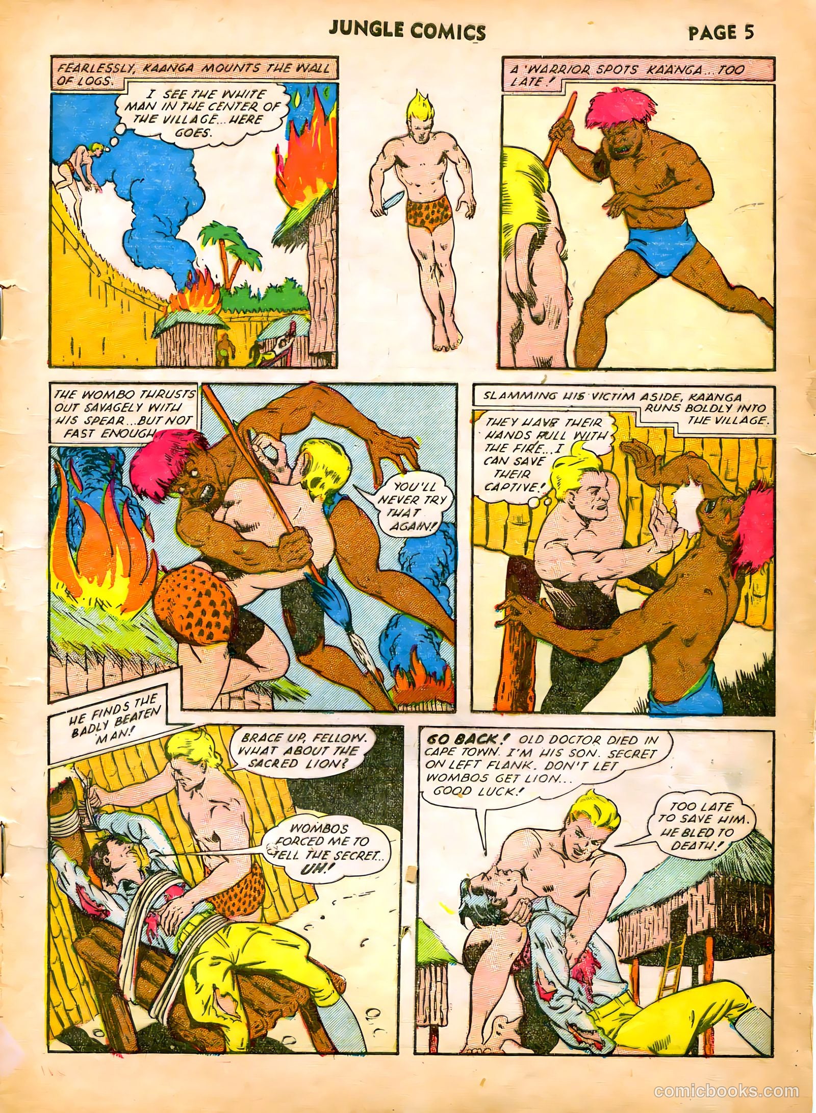 Jungle Comics #32 (1942) — page 8 of 69