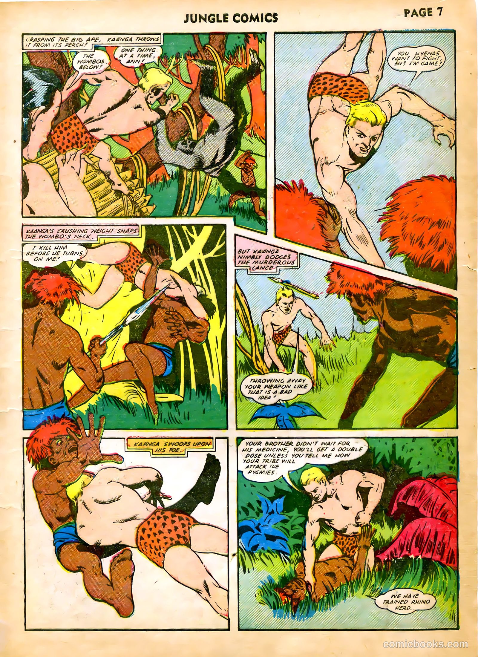 Jungle Comics #32 (1942) — page 10 of 69