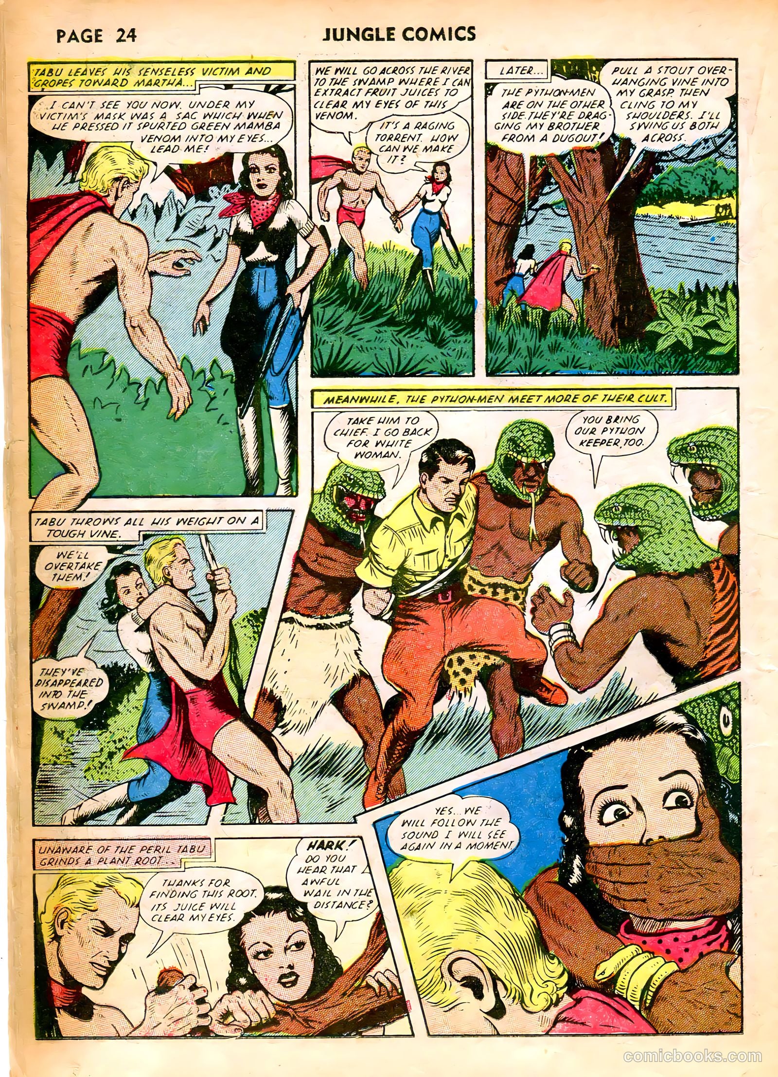 Jungle Comics #32 (1942) — page 27 of 69