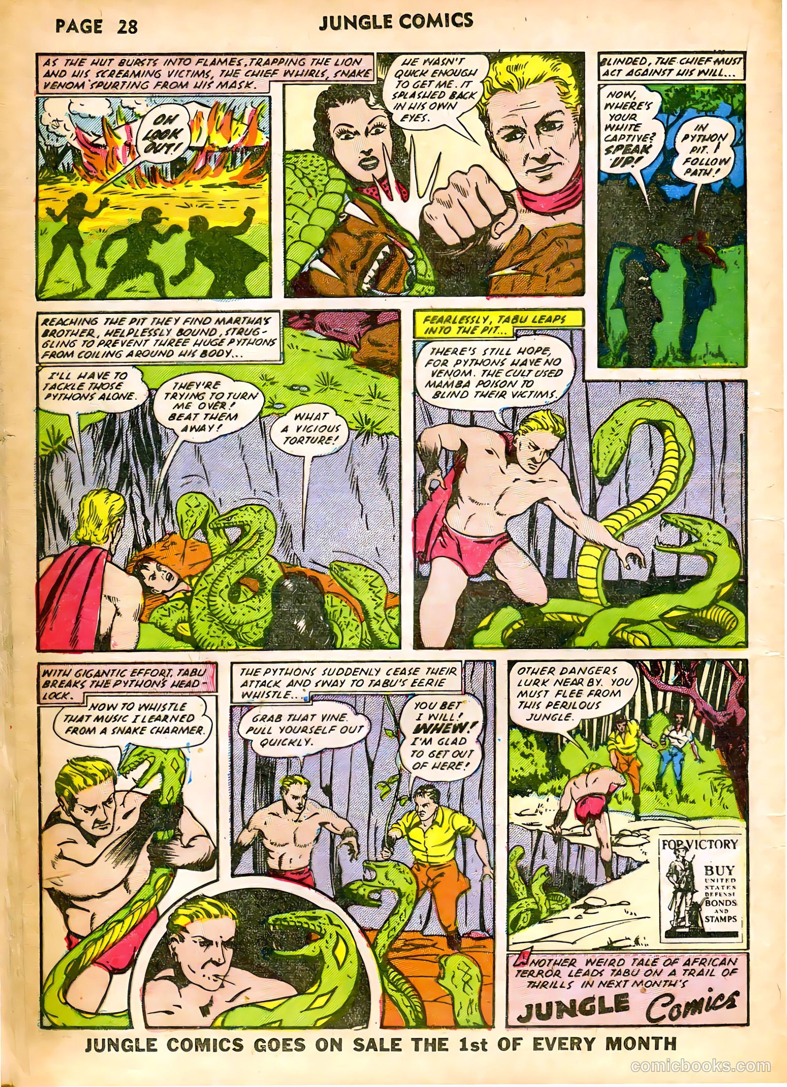 Jungle Comics #32 (1942) — page 31 of 69