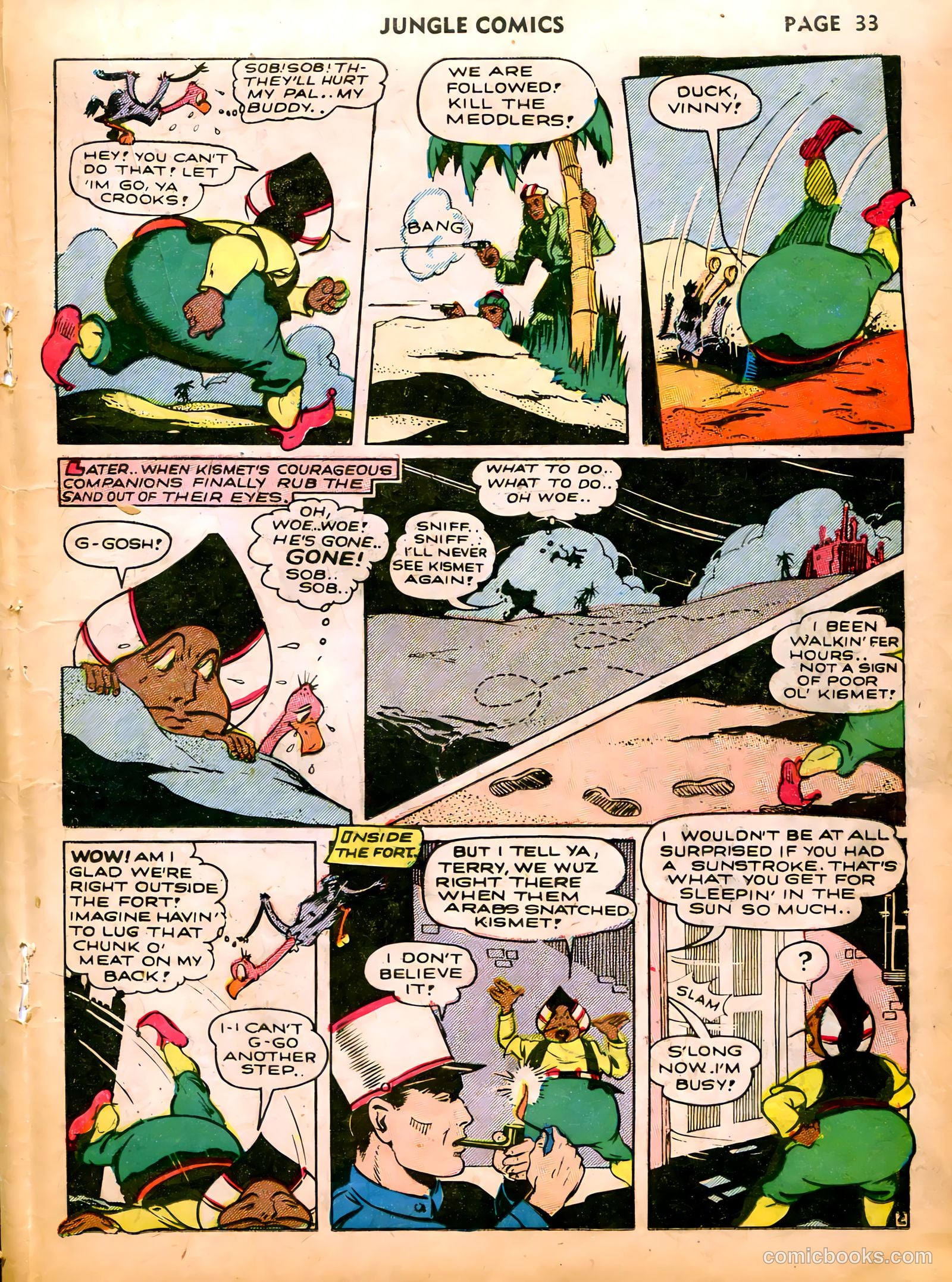 Jungle Comics #32 (1942) — page 36 of 69
