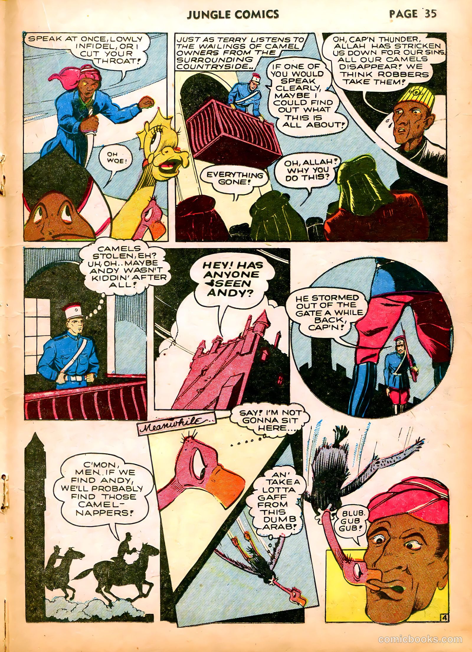 Jungle Comics #32 (1942) — page 38 of 69