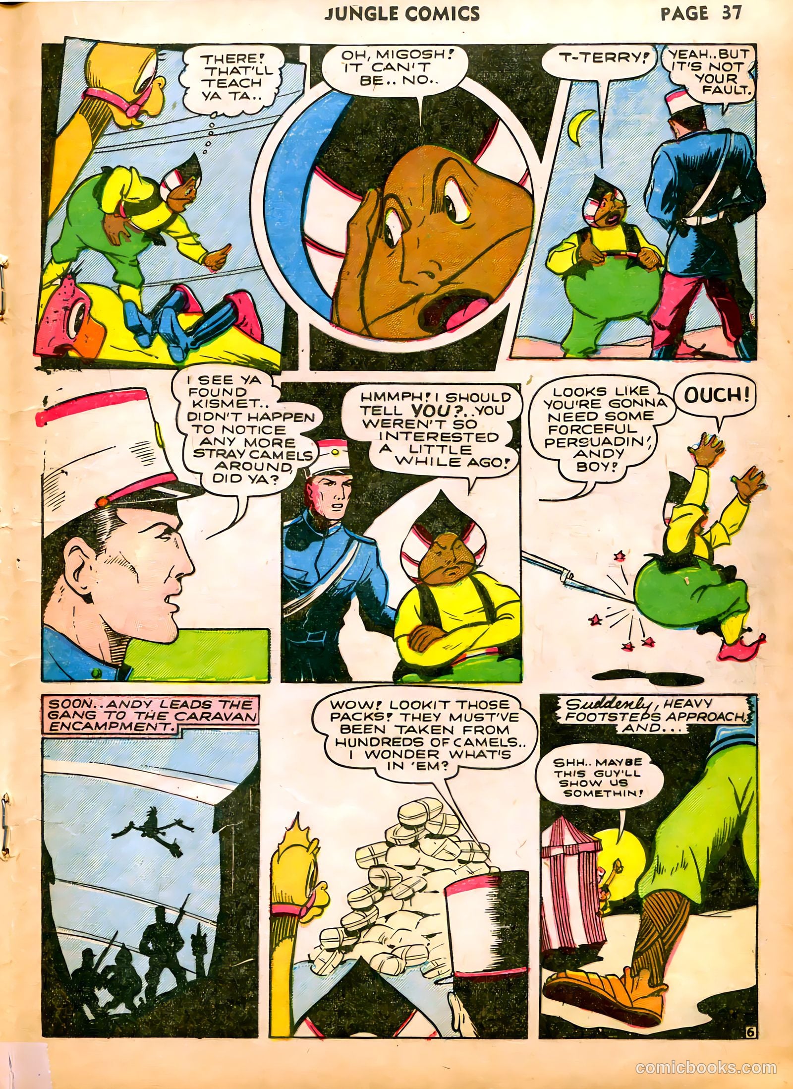 Jungle Comics #32 (1942) — page 40 of 69