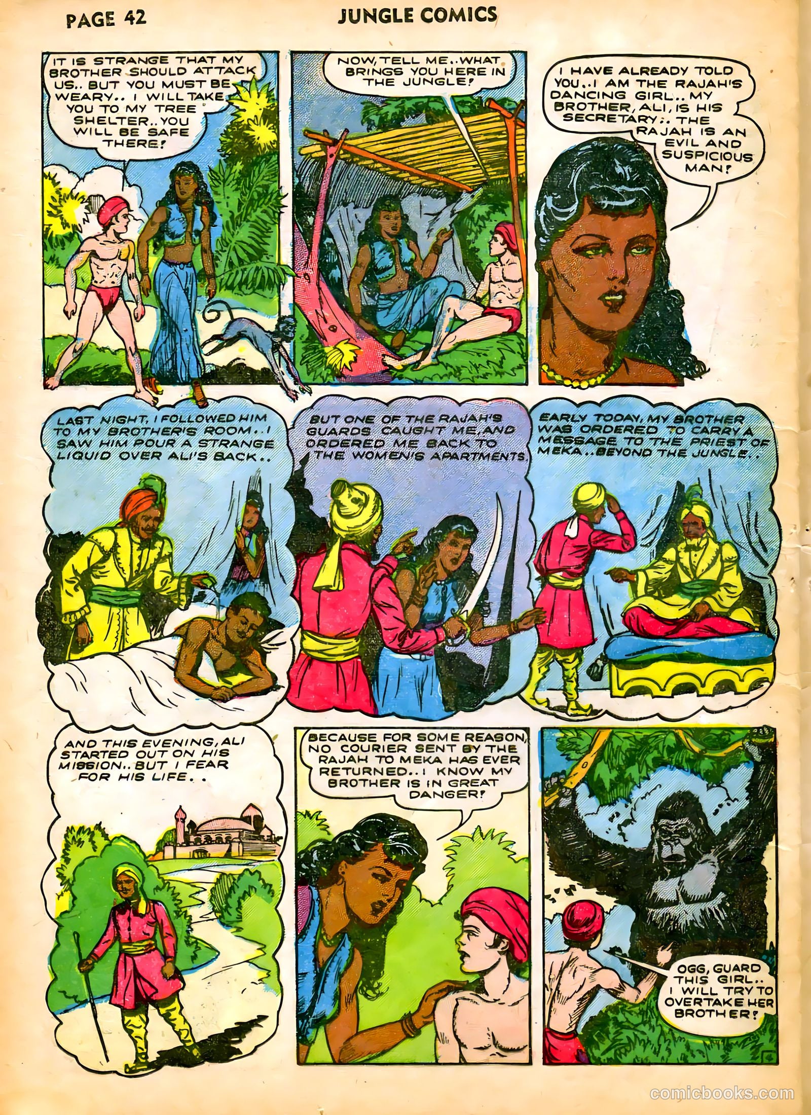 Jungle Comics #32 (1942) — page 45 of 69