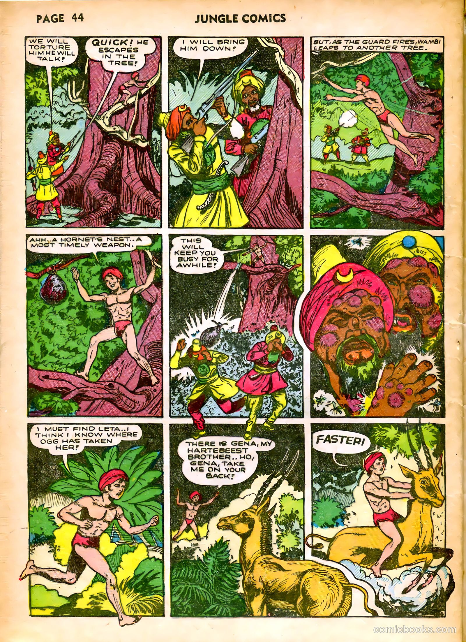Jungle Comics #32 (1942) — page 47 of 69