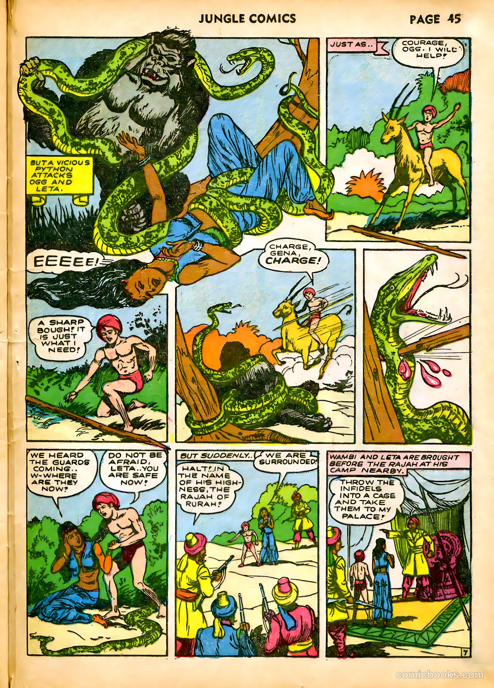 Jungle Comics #32 (1942) — page 48 of 69