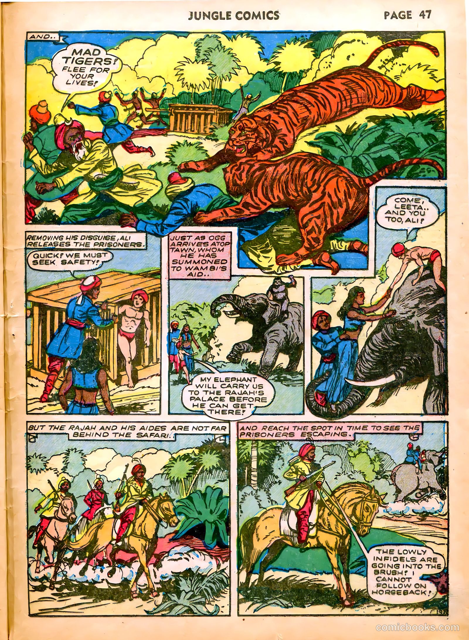 Jungle Comics #32 (1942) — page 50 of 69