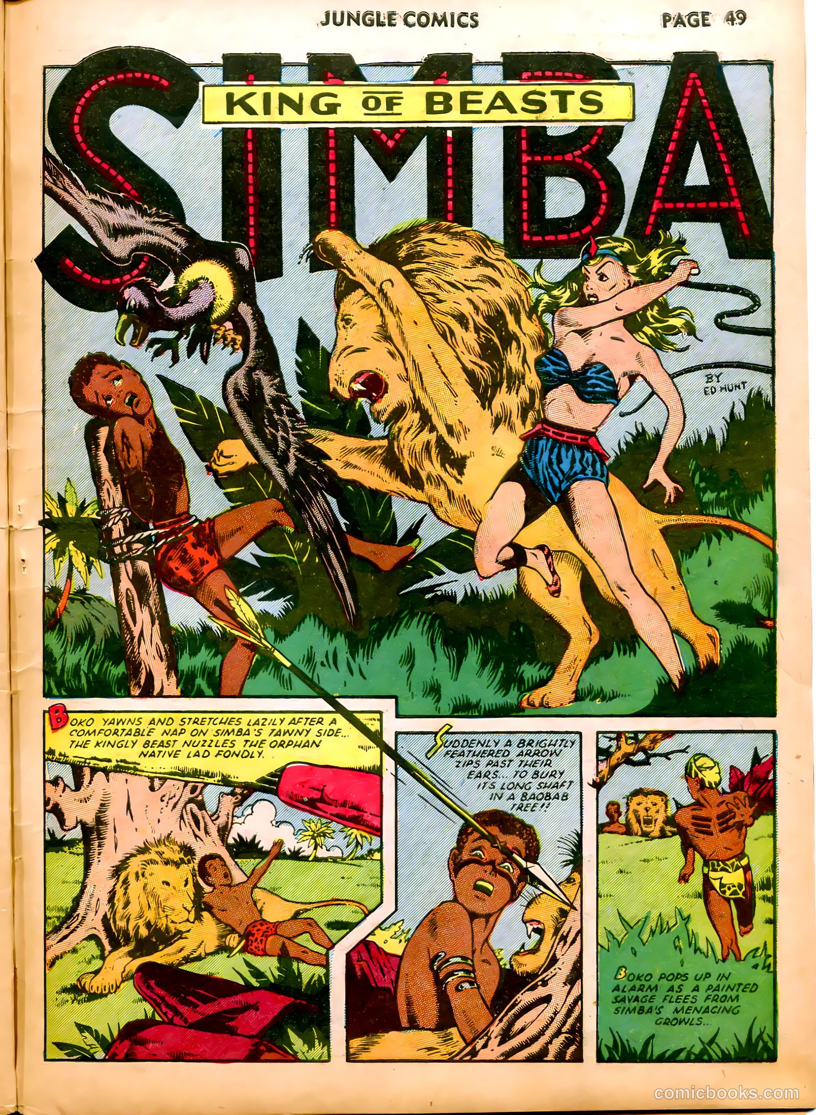 Jungle Comics #32 (1942) — page 52 of 69