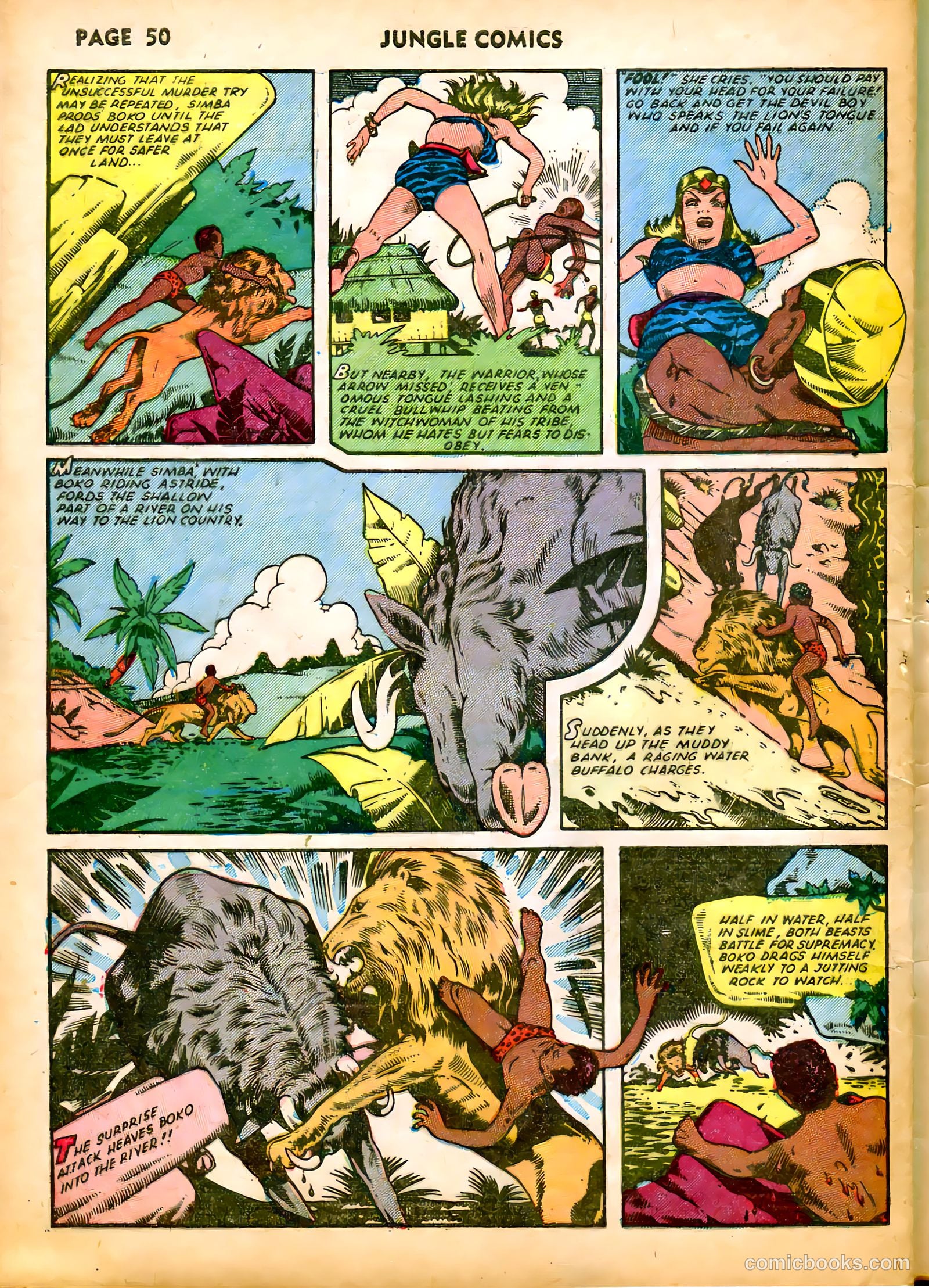 Jungle Comics #32 (1942) — page 53 of 69