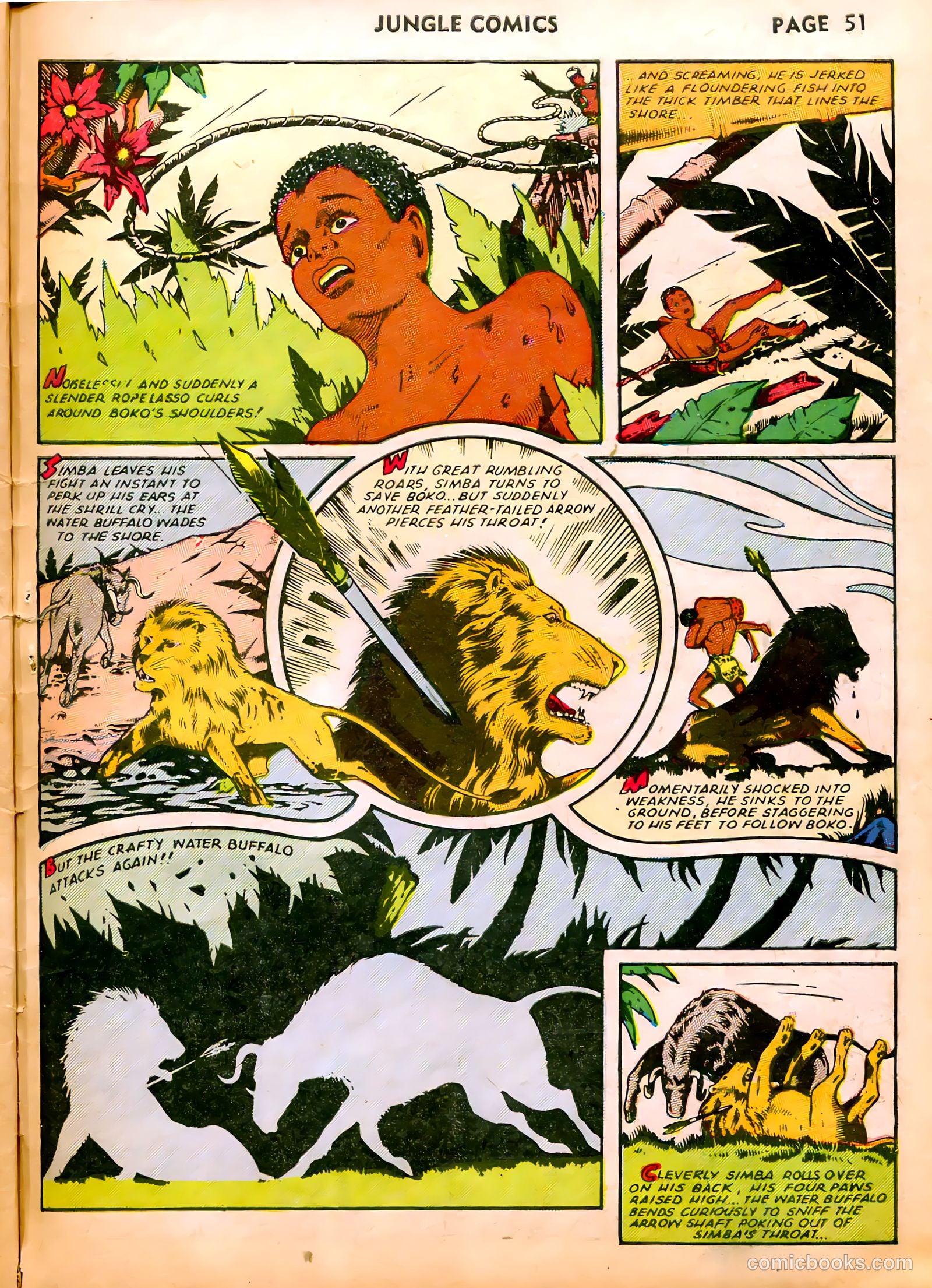 Jungle Comics #32 (1942) — page 54 of 69