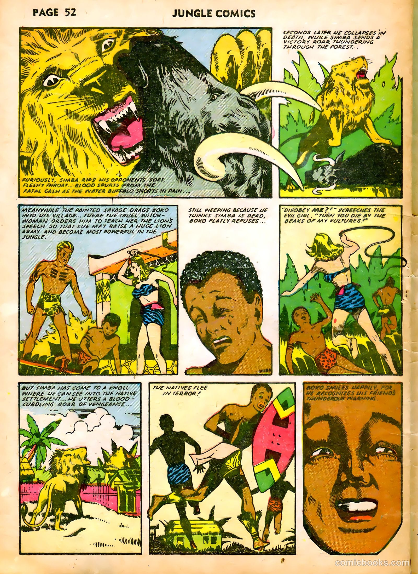 Jungle Comics #32 (1942) — page 55 of 69