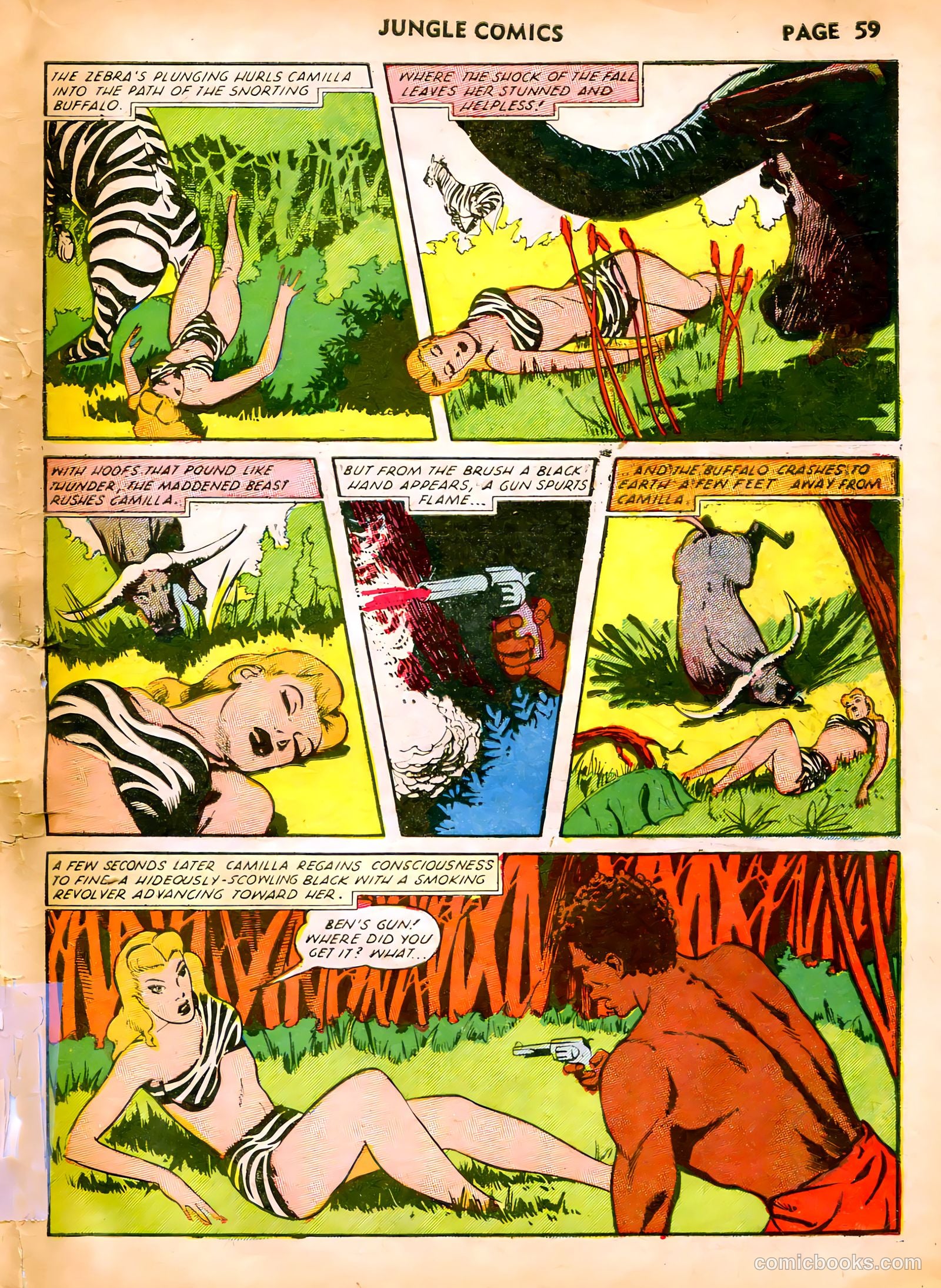 Jungle Comics #32 (1942) — page 62 of 69