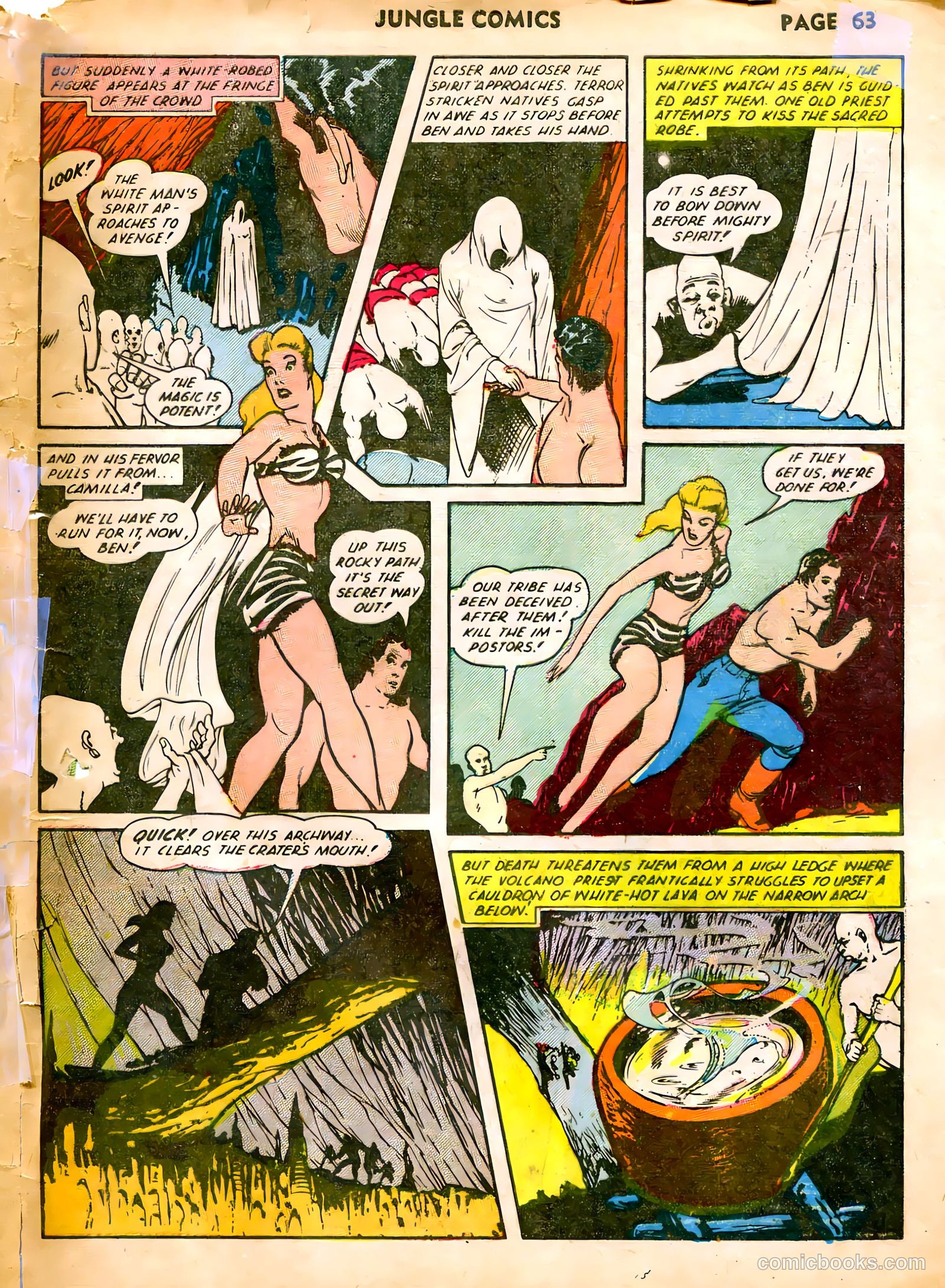 Jungle Comics #32 (1942) — page 66 of 69