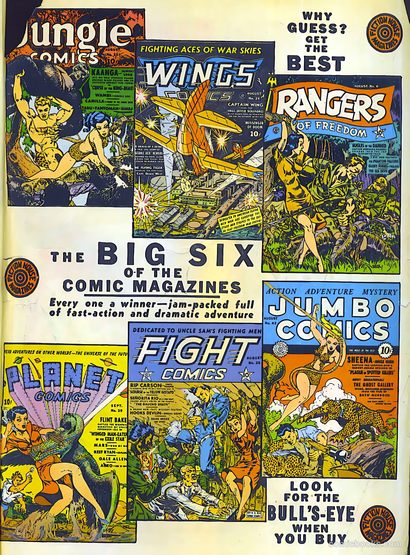 Jungle Comics #32 (1942) — page 68 of 69