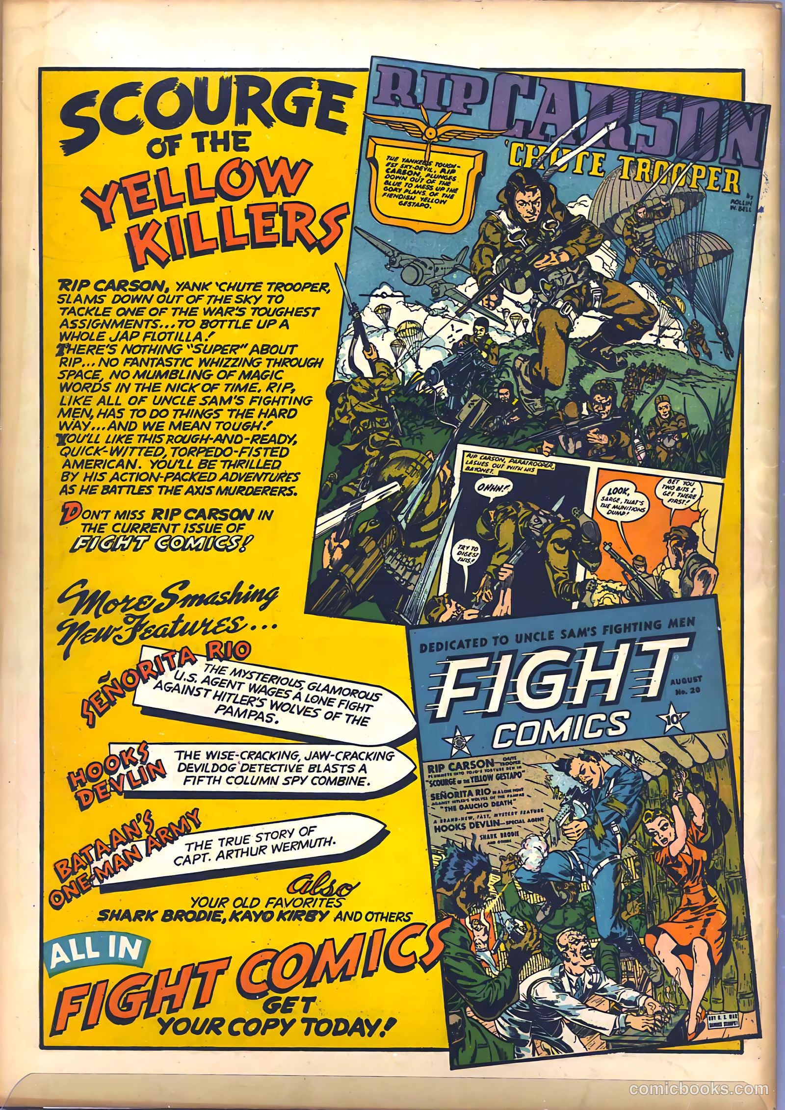 Jungle Comics #32 (1942) — page 69 of 69