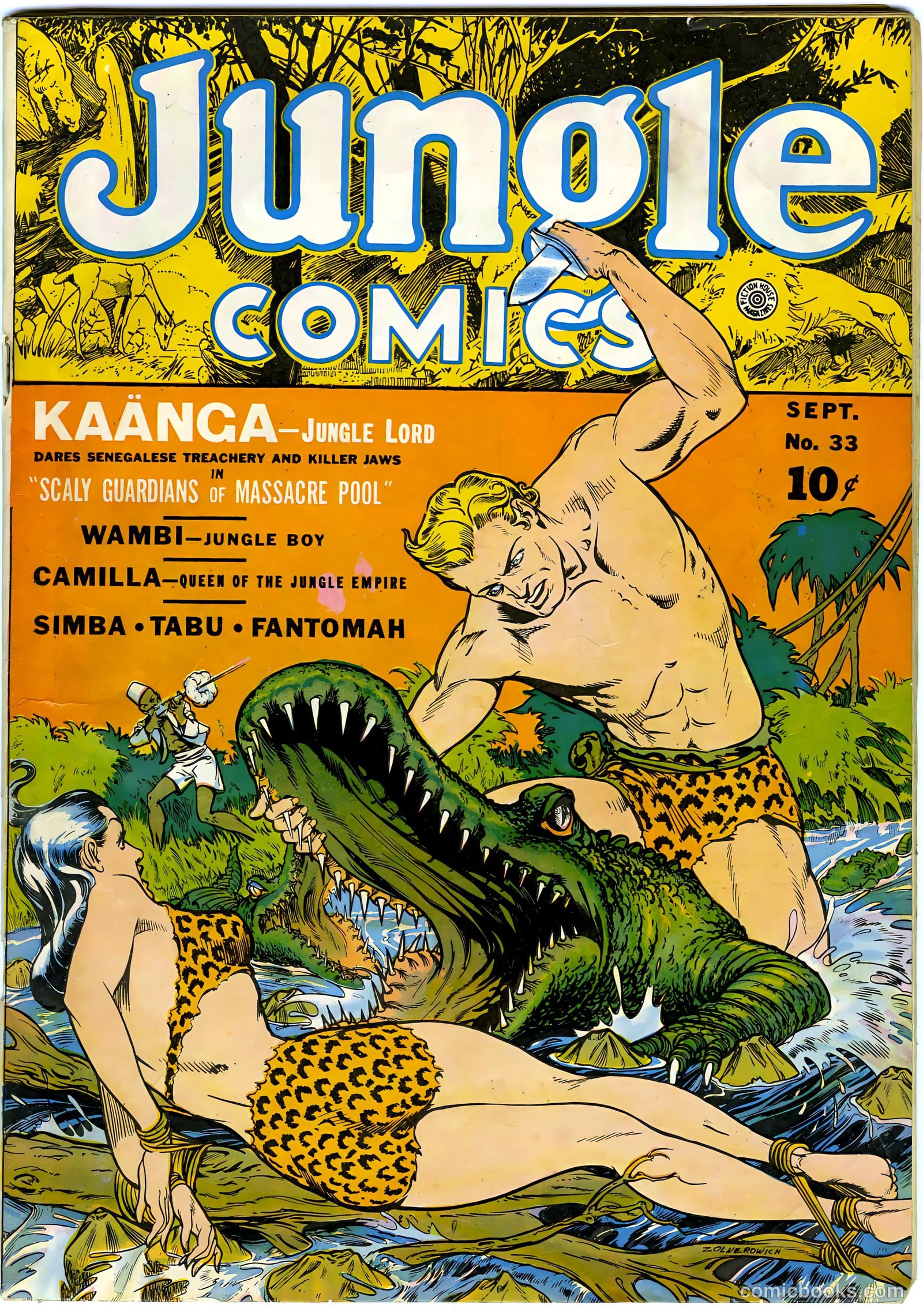Jungle Comics #33